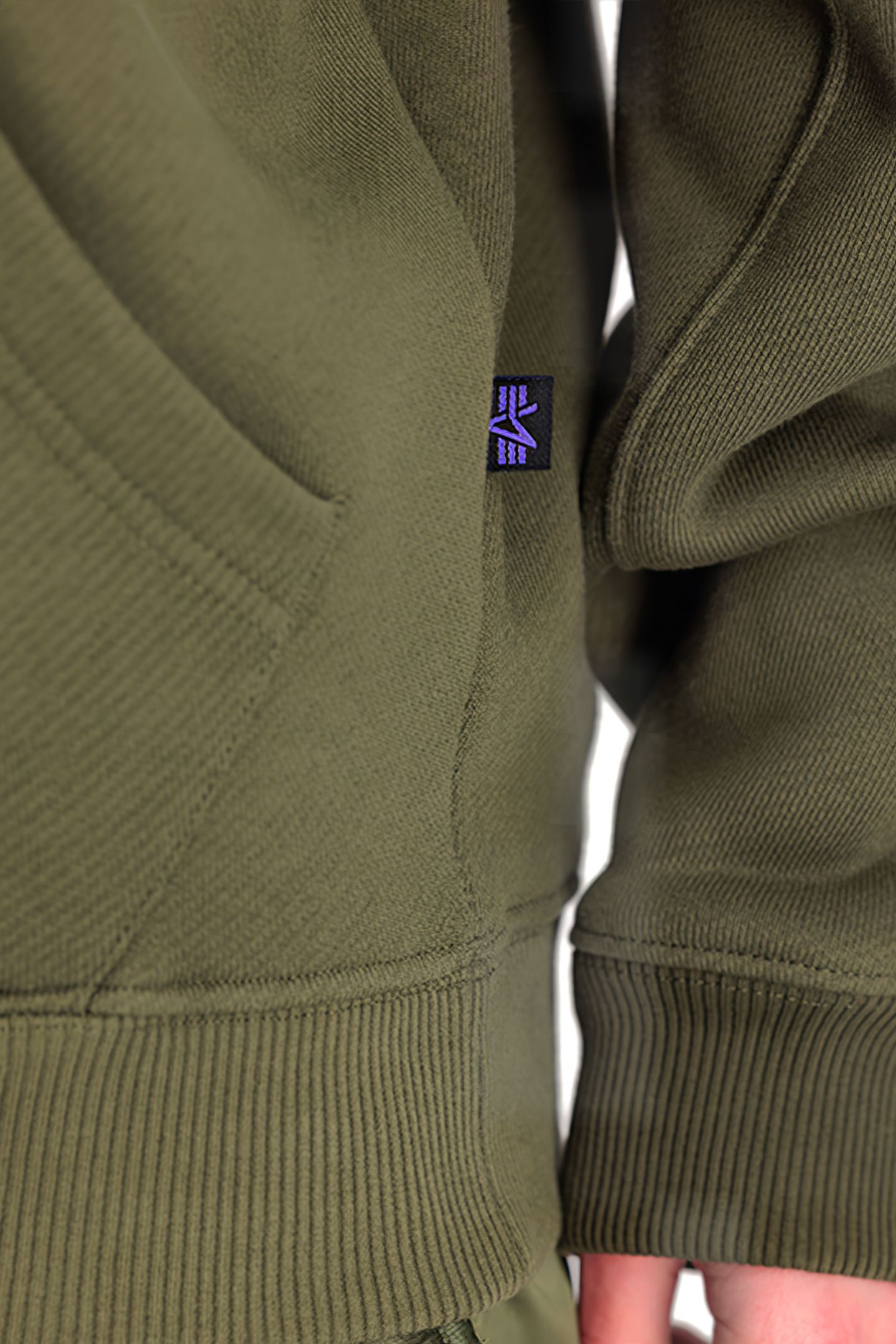 HOODIE UV SAGE-GREEN 5