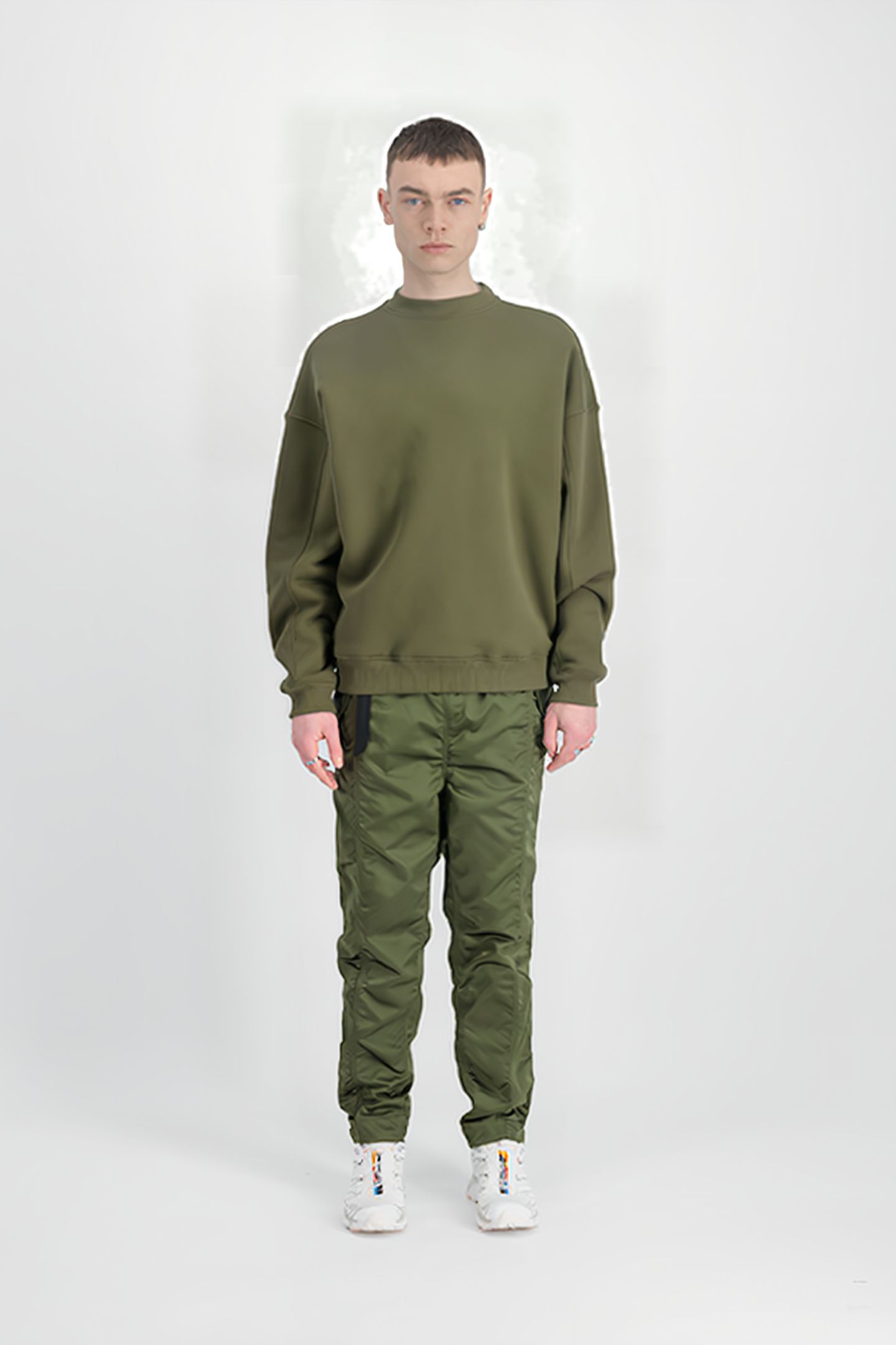 NYLON PANT UV SAGE-GREEN 2