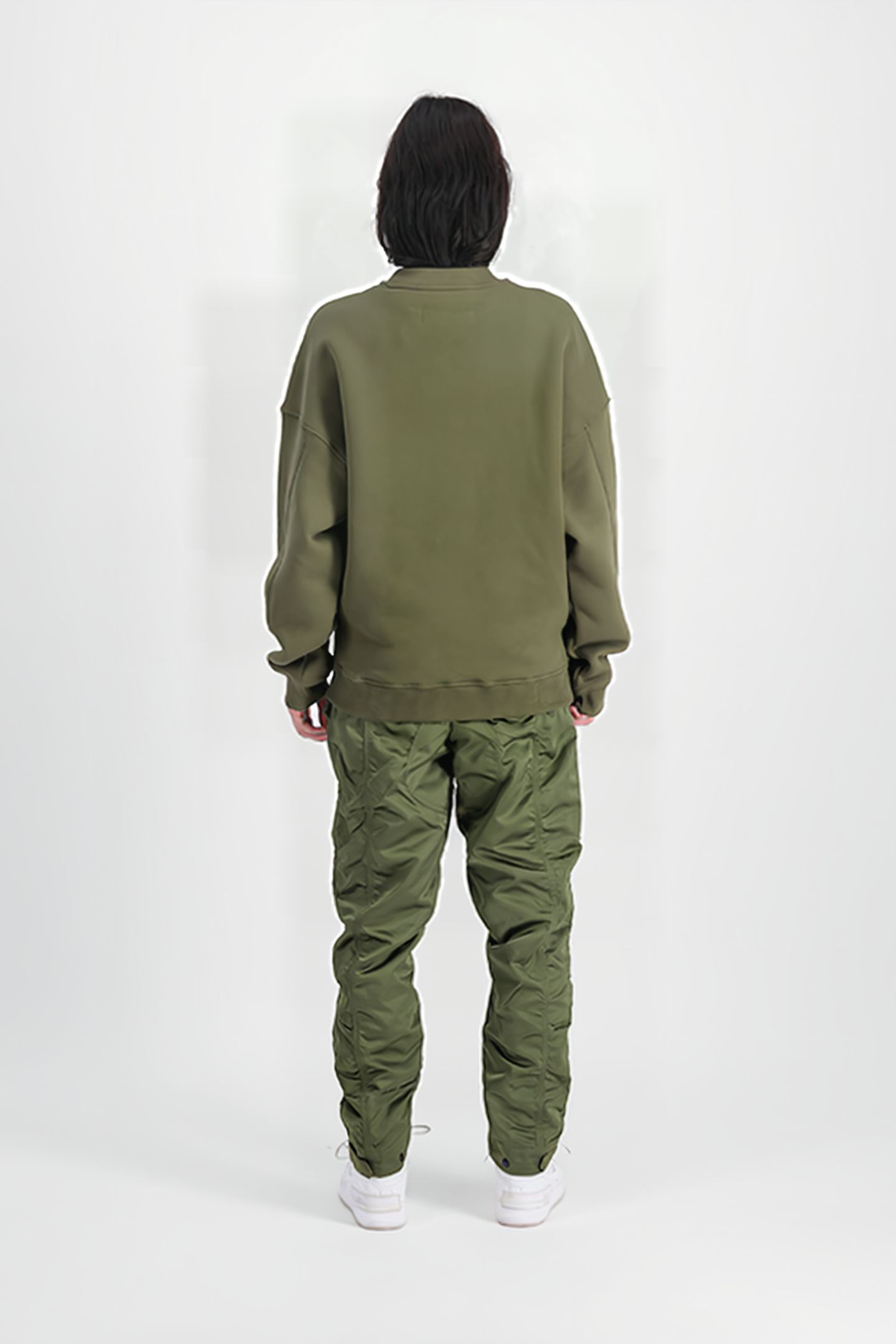 NYLON PANT UV SAGE-GREEN 3
