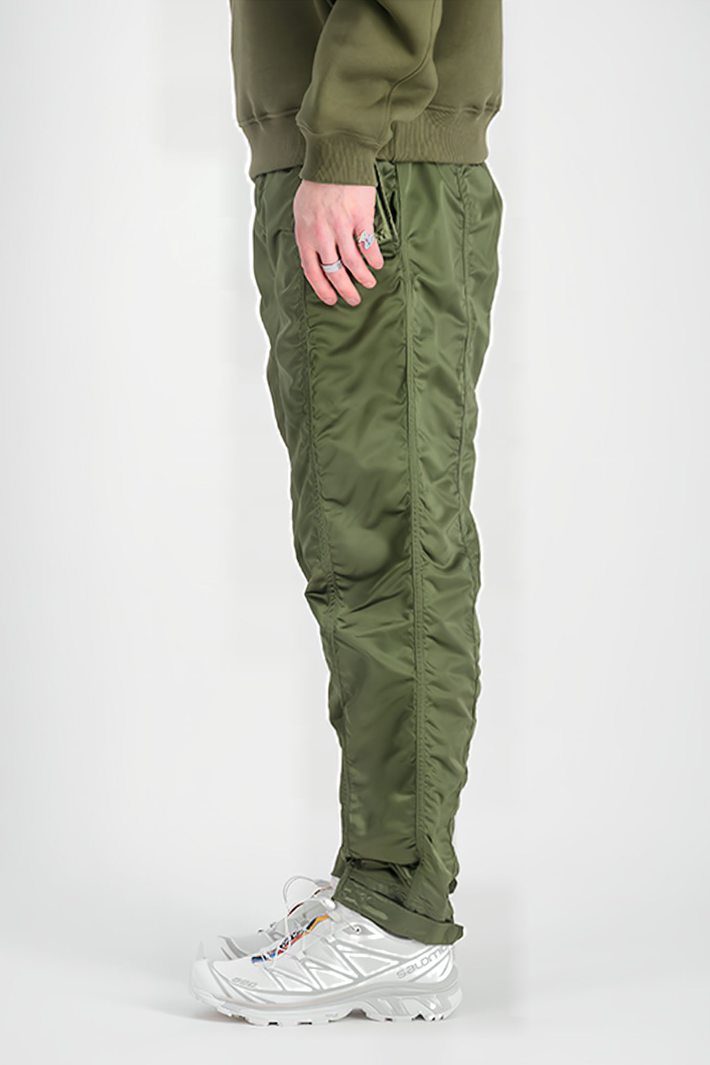 NYLON PANT UV SAGE-GREEN 6