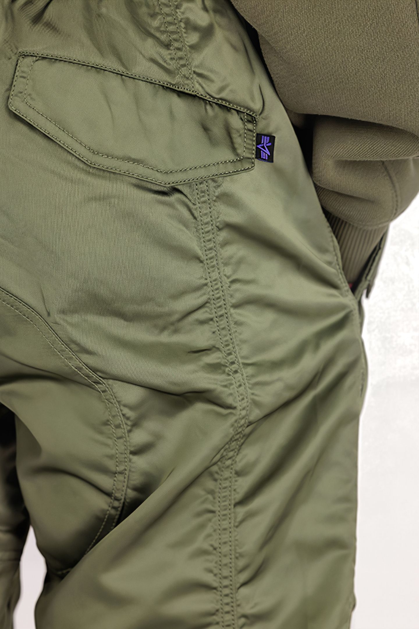 NYLON PANT UV SAGE-GREEN 7