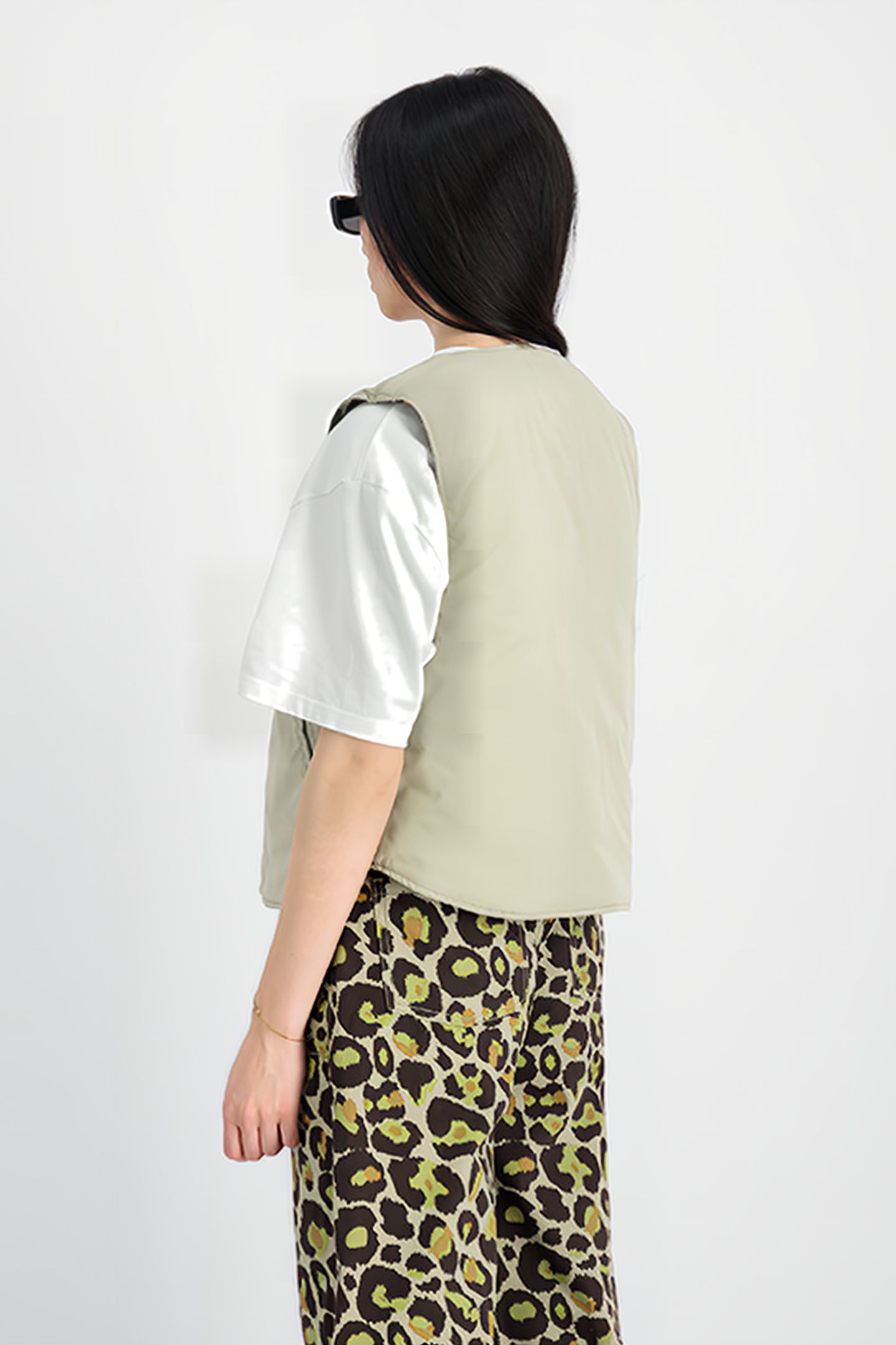 REVERSIBLE VEST CAMO OLIVE LEO CAMO 4