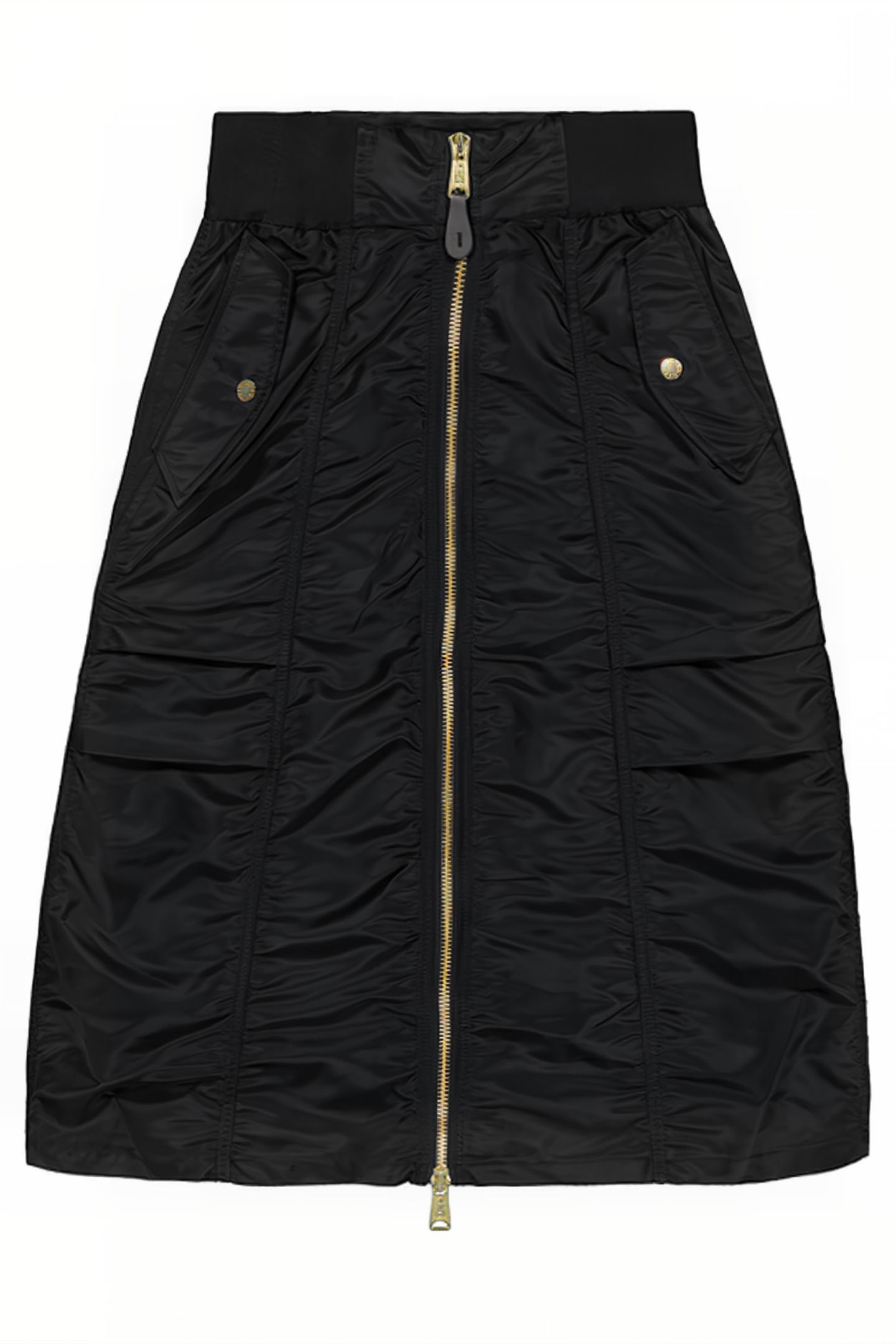 MA-1 MIDI SKIRT BLACK 5