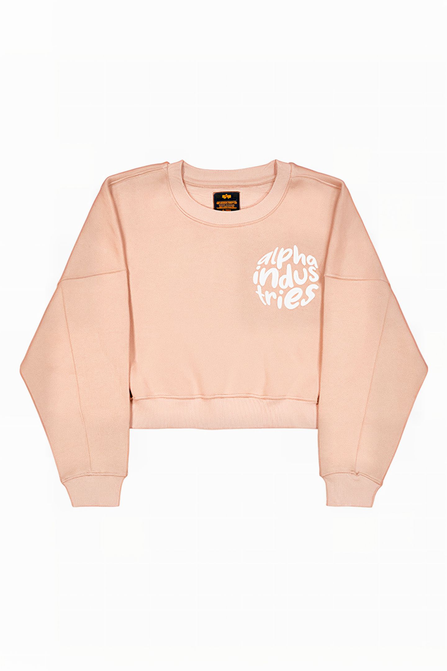 LOGO SWEATER DUSTY CORAL 3