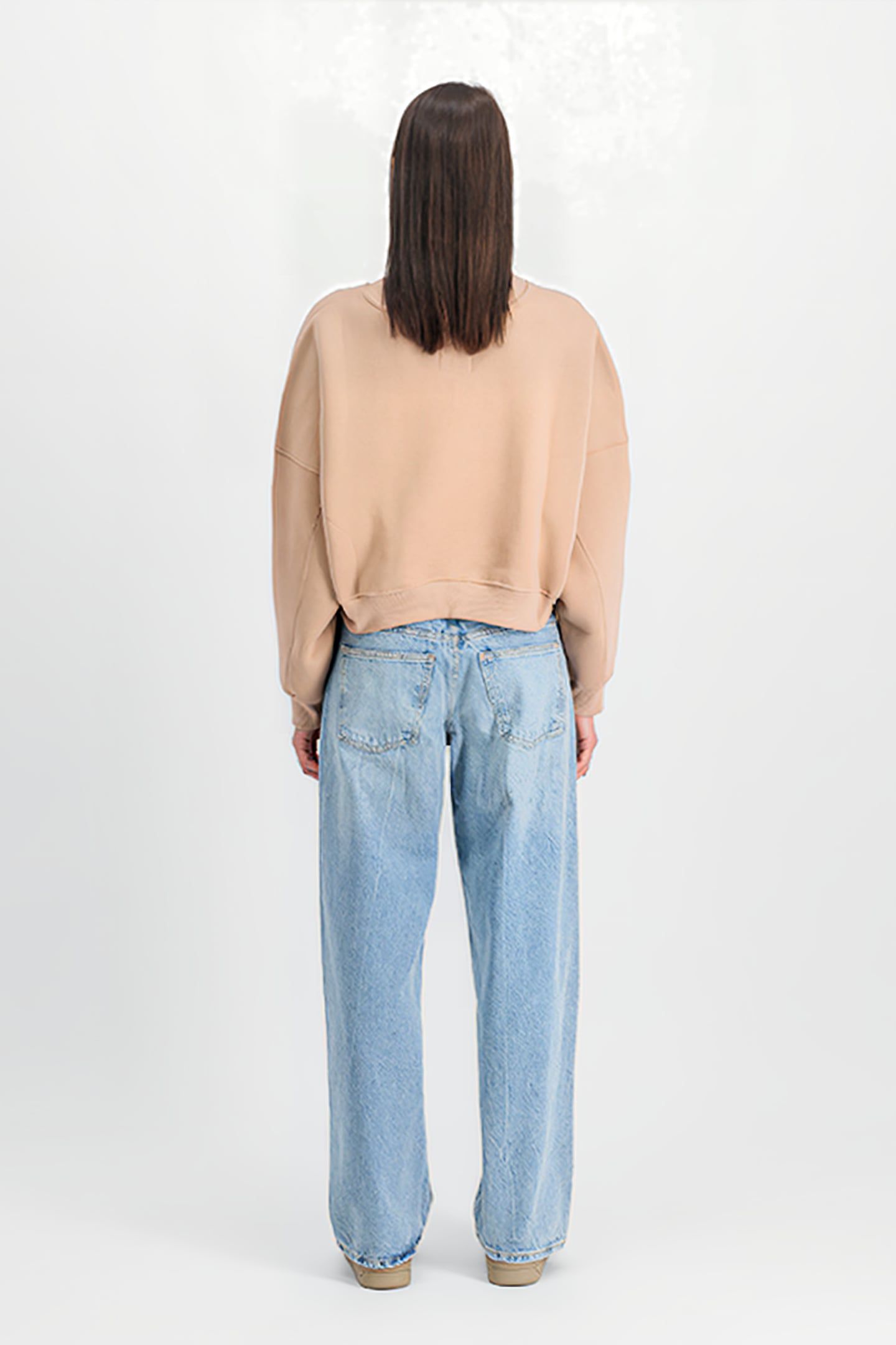 LOGO SWEATER DUSTY CORAL 2