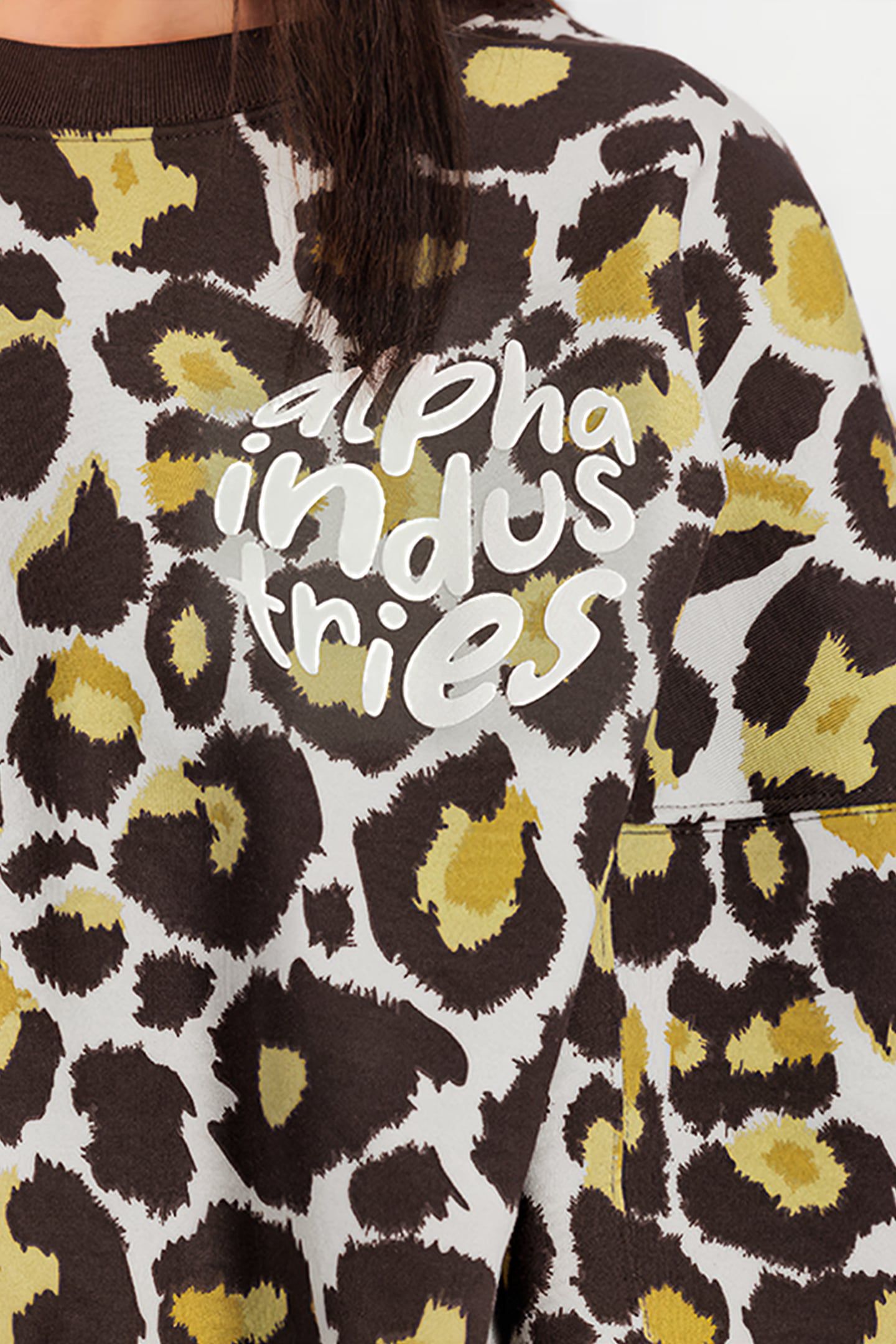 LOGO SWEATER CAMO OLIVE LEO CAMO 7