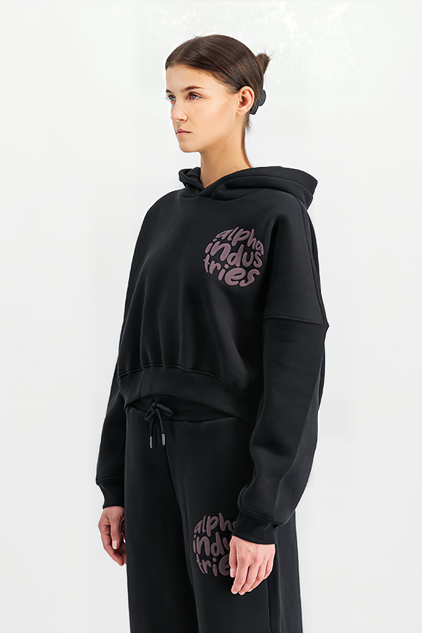 LOGO HOODIE BLACK 5