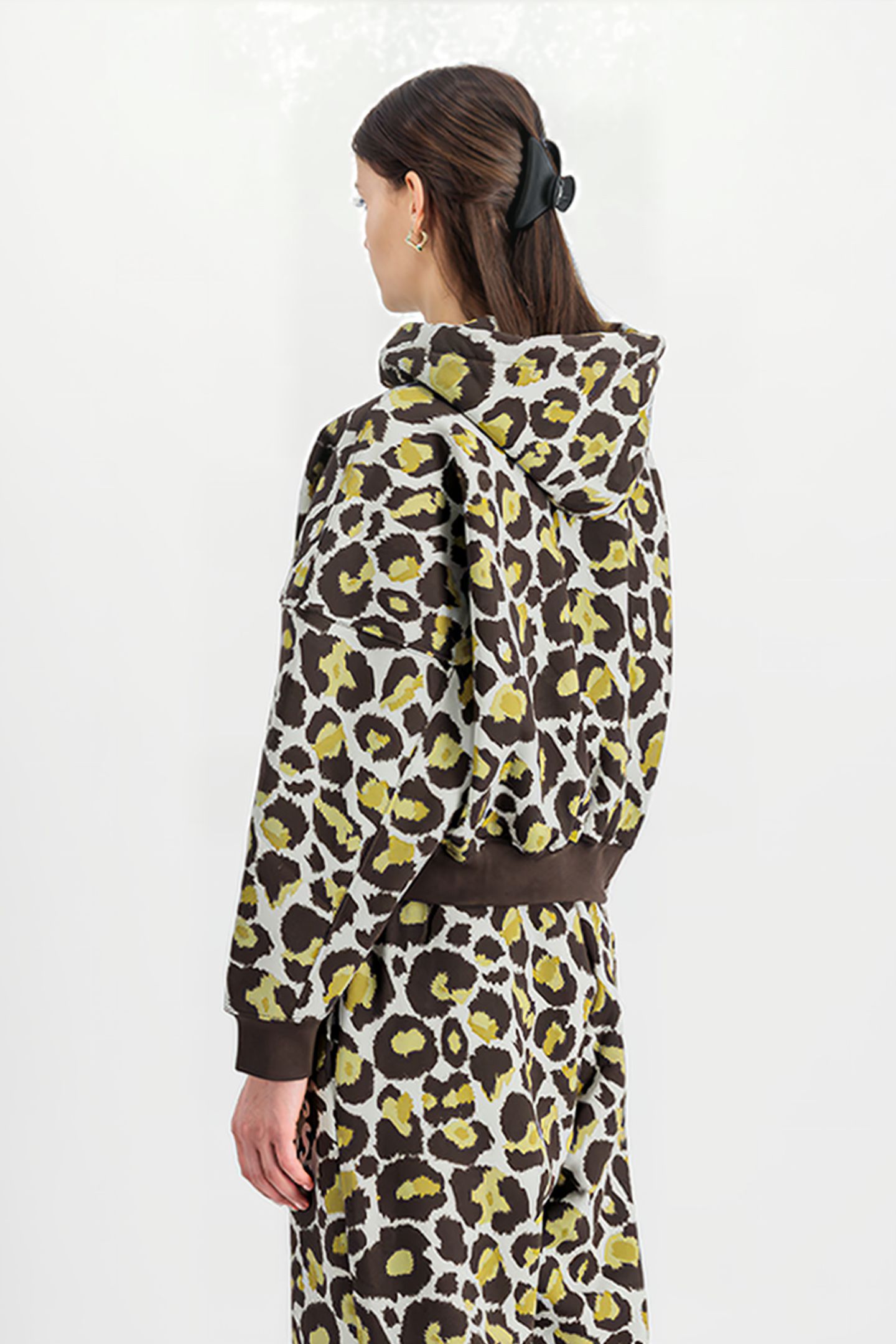LOGO HOODIE CAMO OLIVE LEO CAMO 6