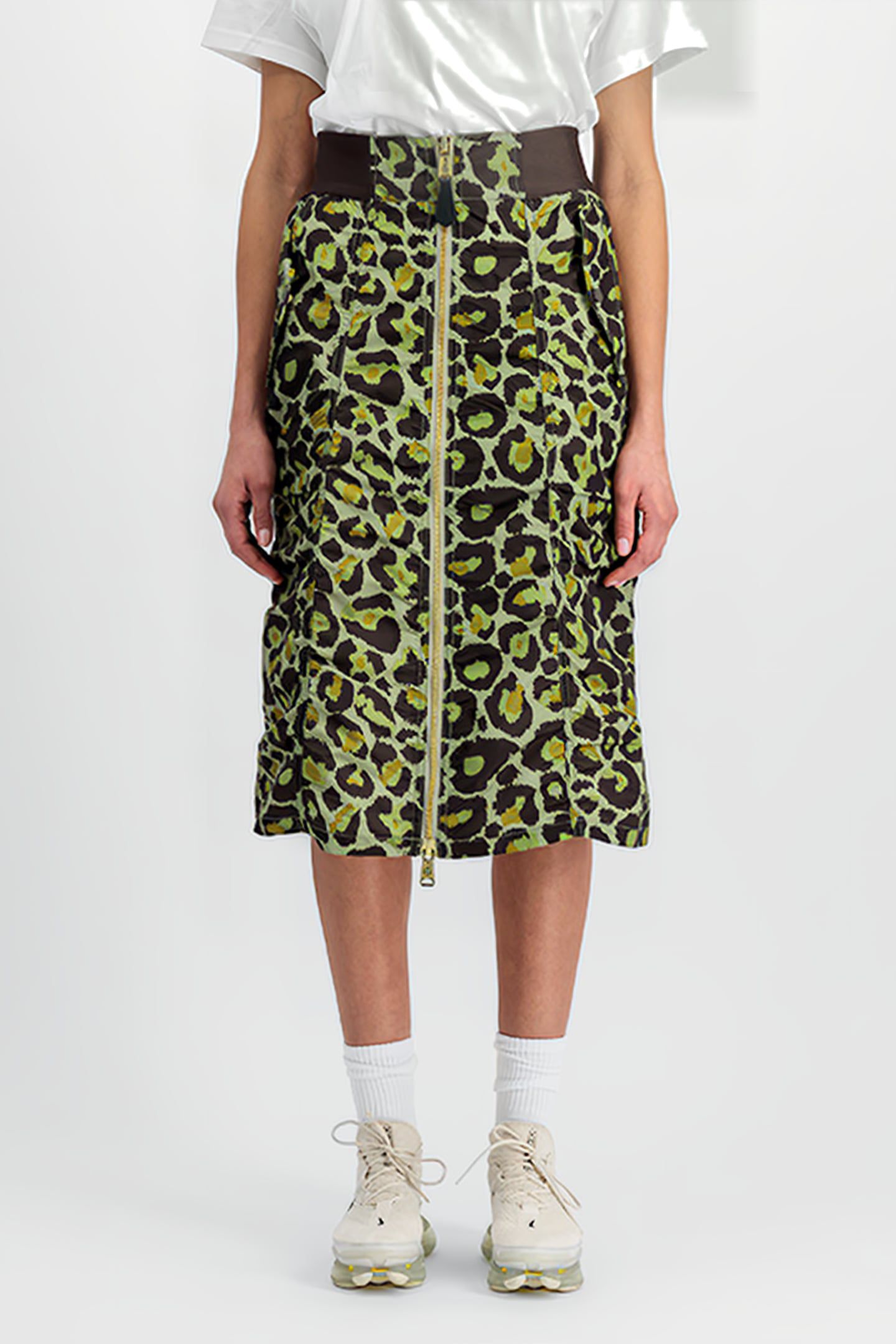 MA-1 MIDI SKIRT CAMO OLIVE LEO CAMO 1