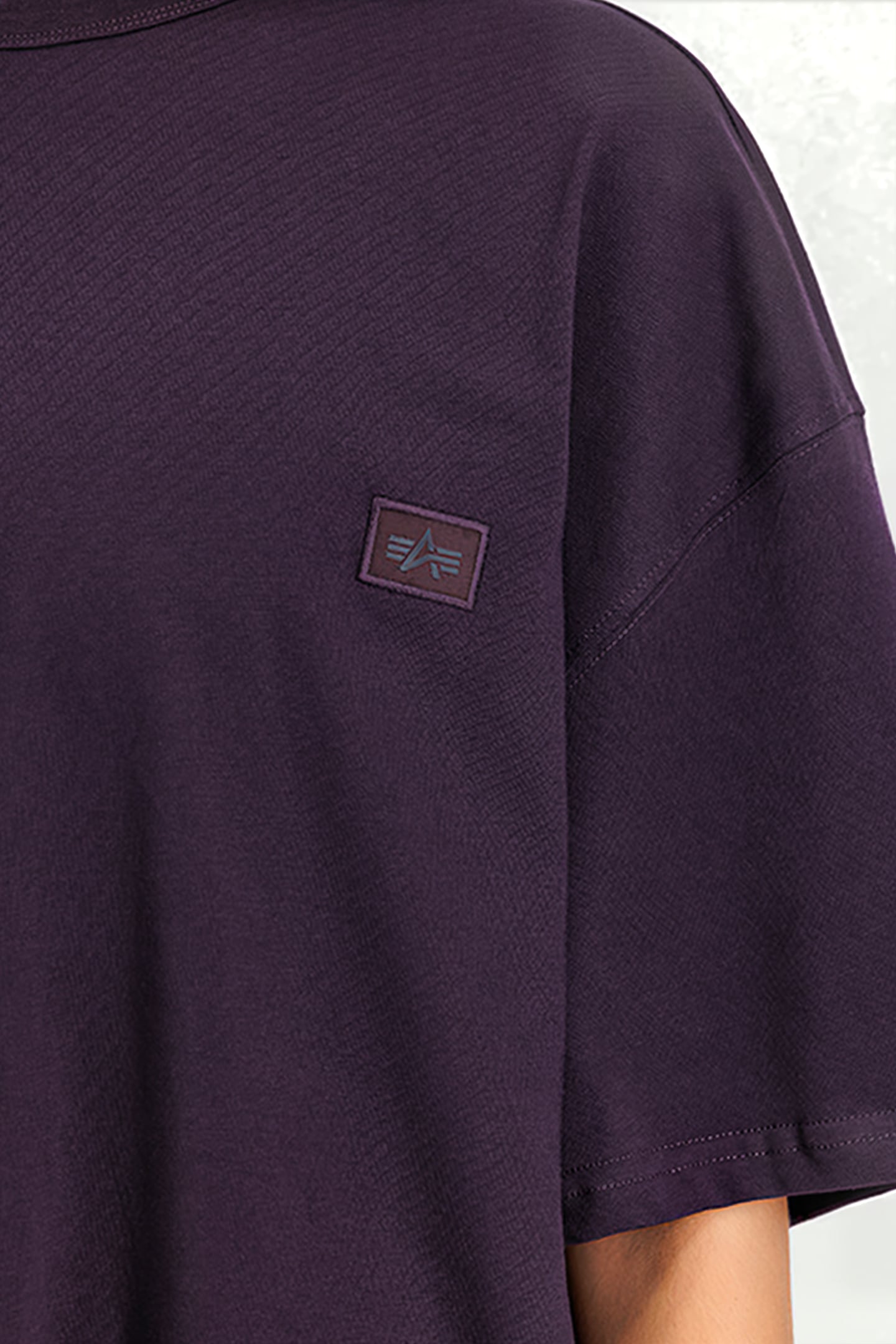 ALPHA ESSENTIALS RL T PLUM 7