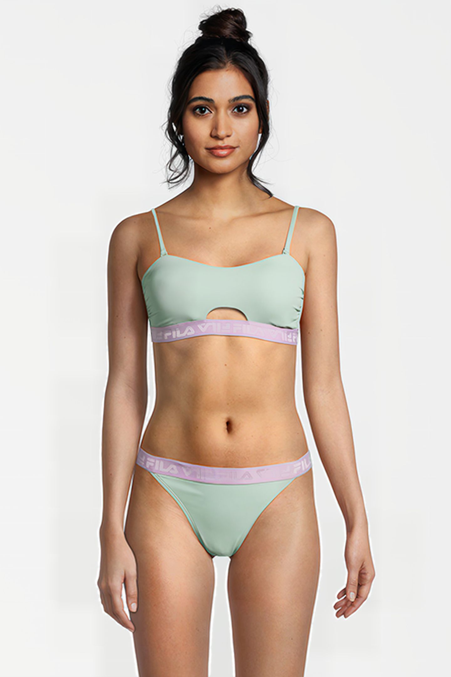 SANMING BANDEAU BIKINI SILT GREEN 1