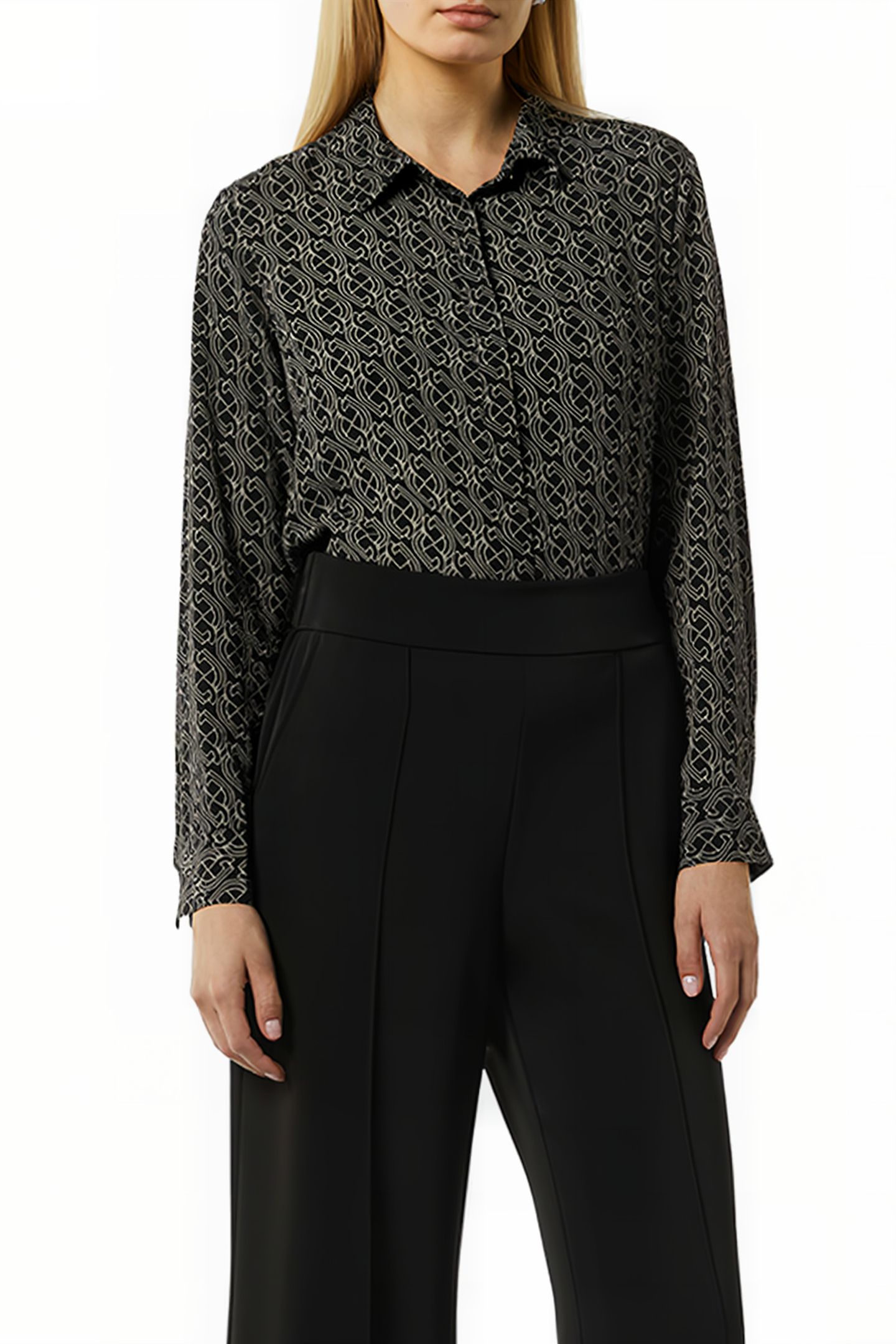 COMMA BLOUSES BLACK 1