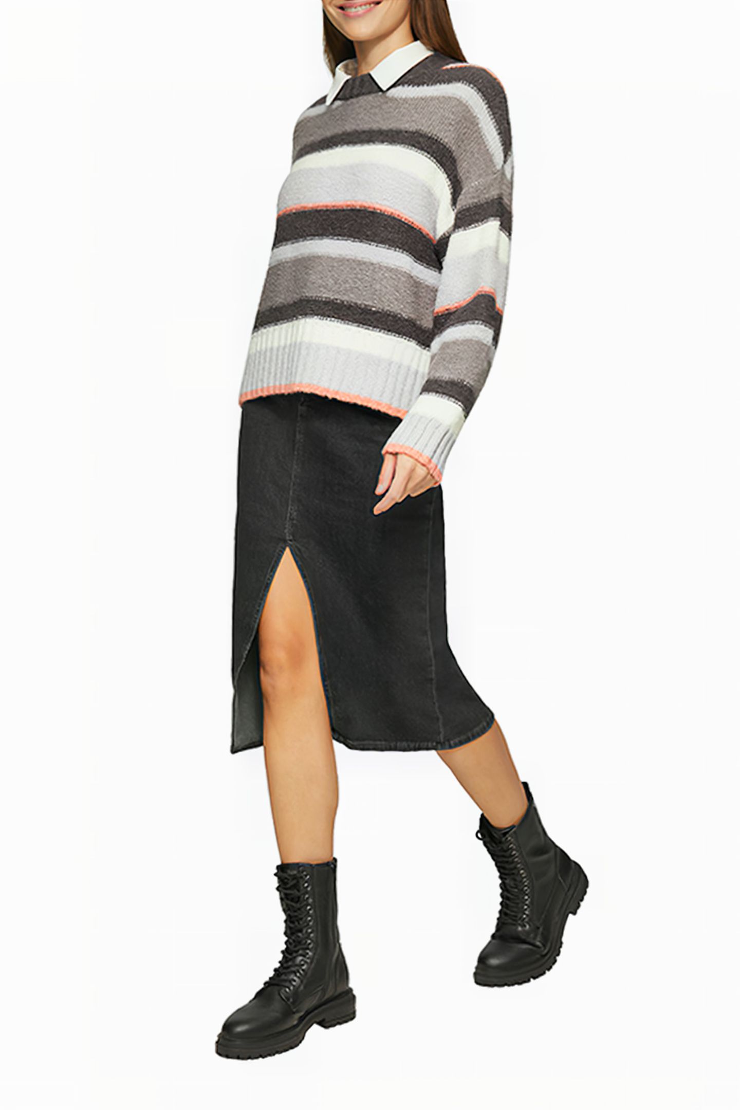S.OLIVER SKIRTS GREY DENIM 4