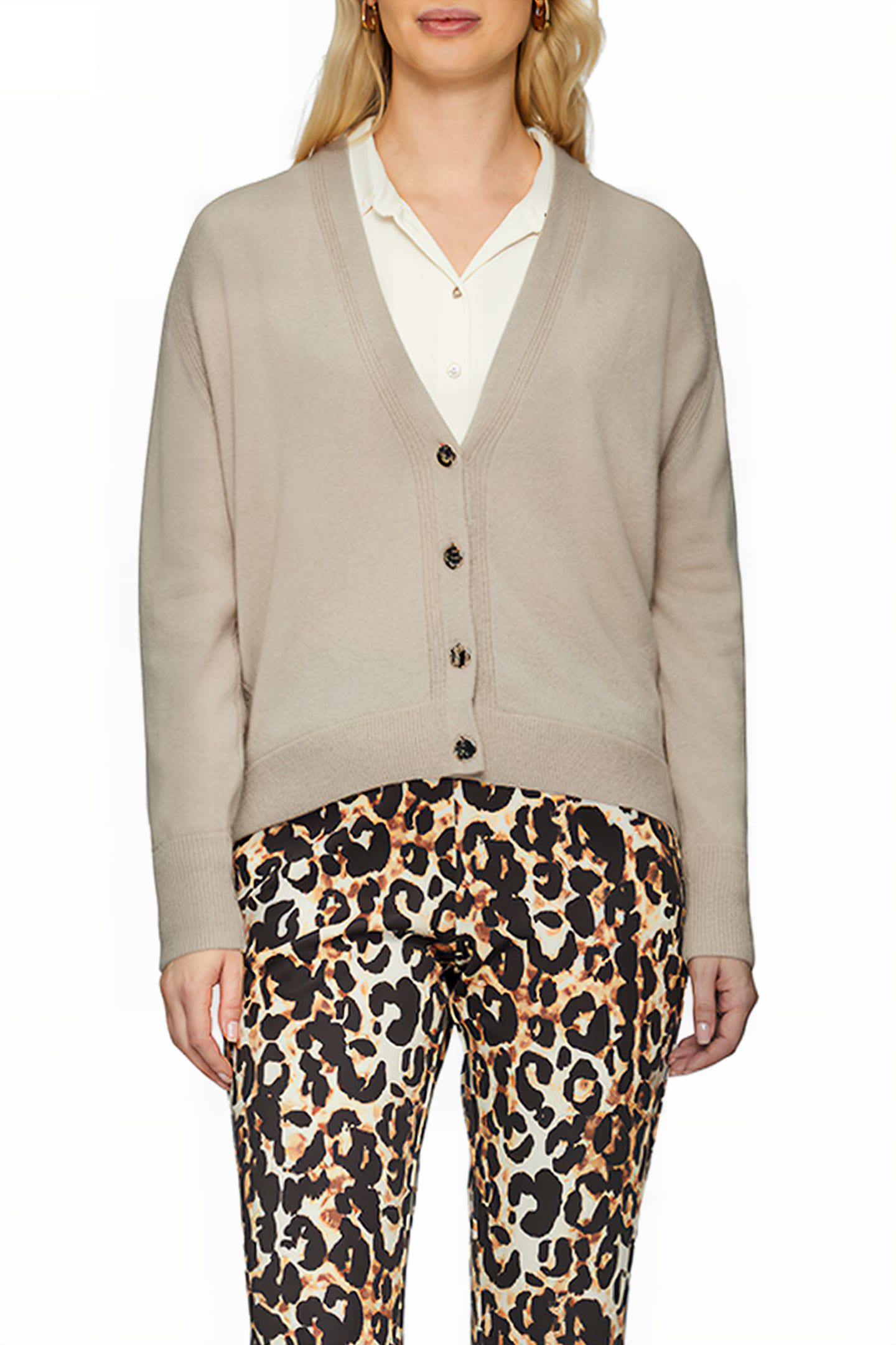 S.OLIVER CARDIGAN BEIGE 1