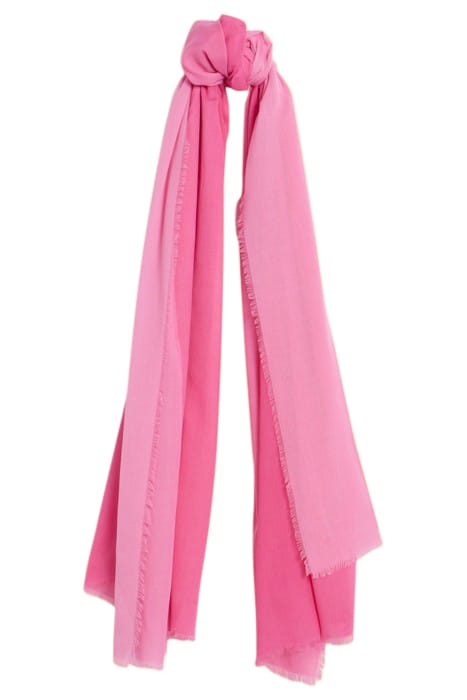 PENNY PLAIN OVERSIZED SCARF BRIGHT PINK 1