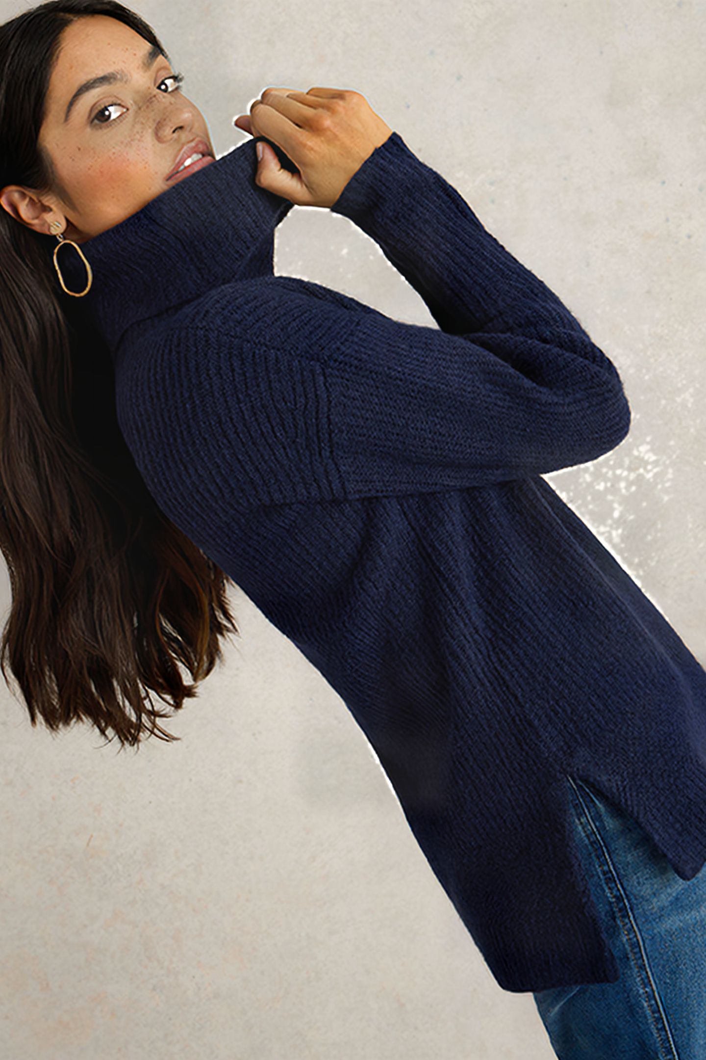 LOVELY RIB JUMPER FRENCH NAVY 4