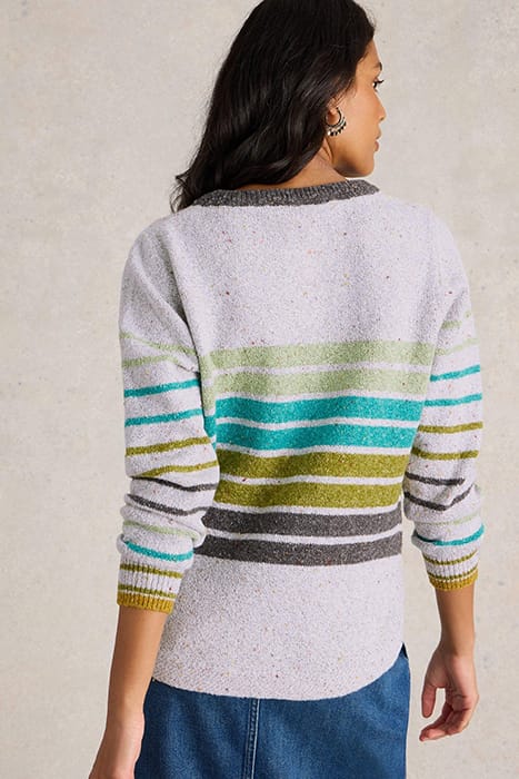 TALIA NEP JUMPER NATURAL MULTI 2