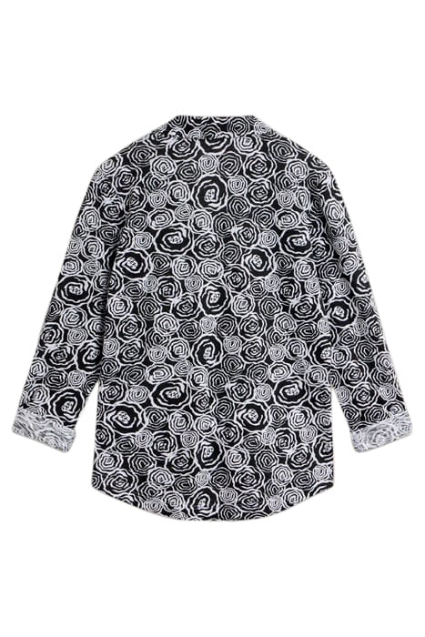 ANNIE JERSEY SHIRT BLACK PRINT 4