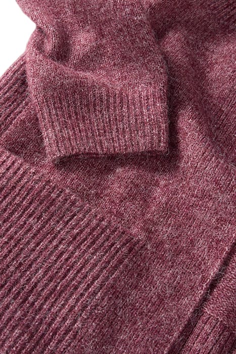 ERIN LONGLINE CARDI DARK PLUM 6