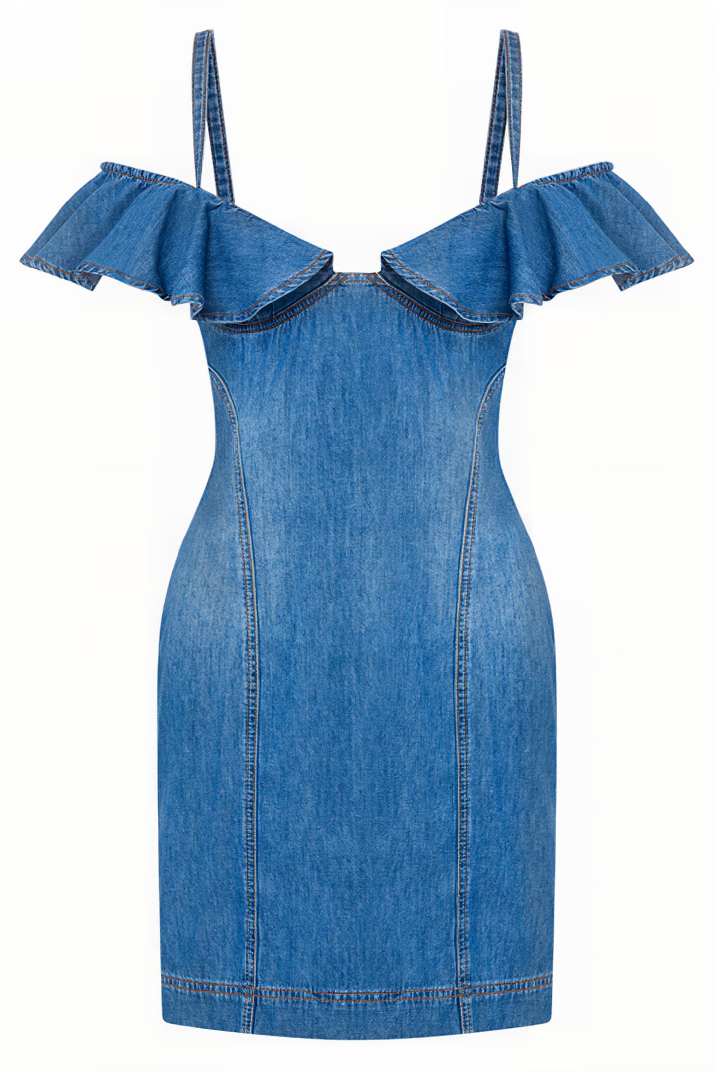 DENIM DRESS BLUE 3