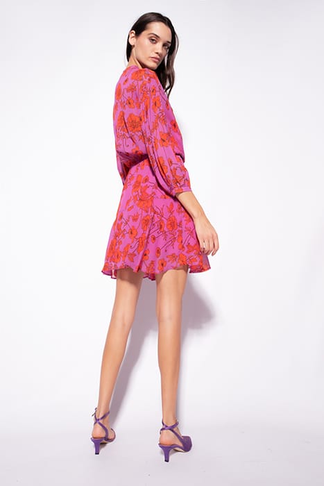 ALBORELLA DRESS FUCHSIA/RED 3
