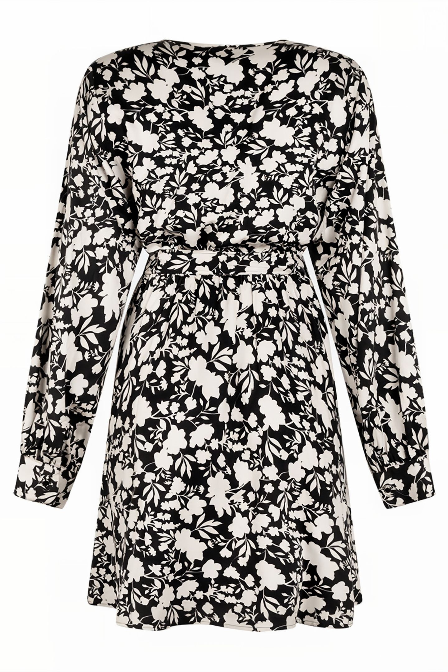 MAY DRESS BLACK FLOWER 2
