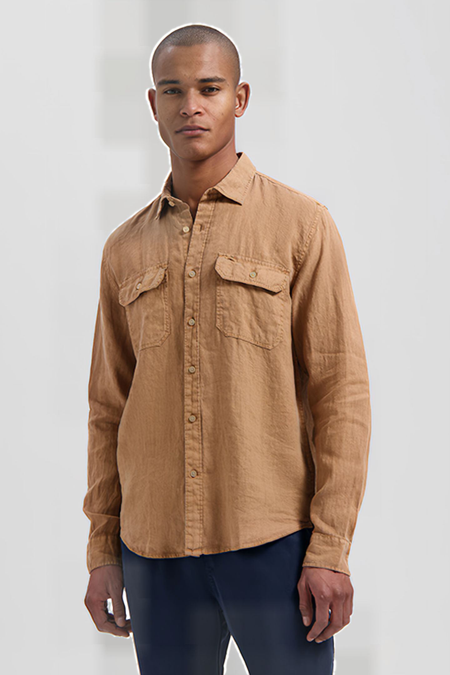 DS_SAMSON CASUAL SHIRT TIGERS EYE TIGERS EYE 1