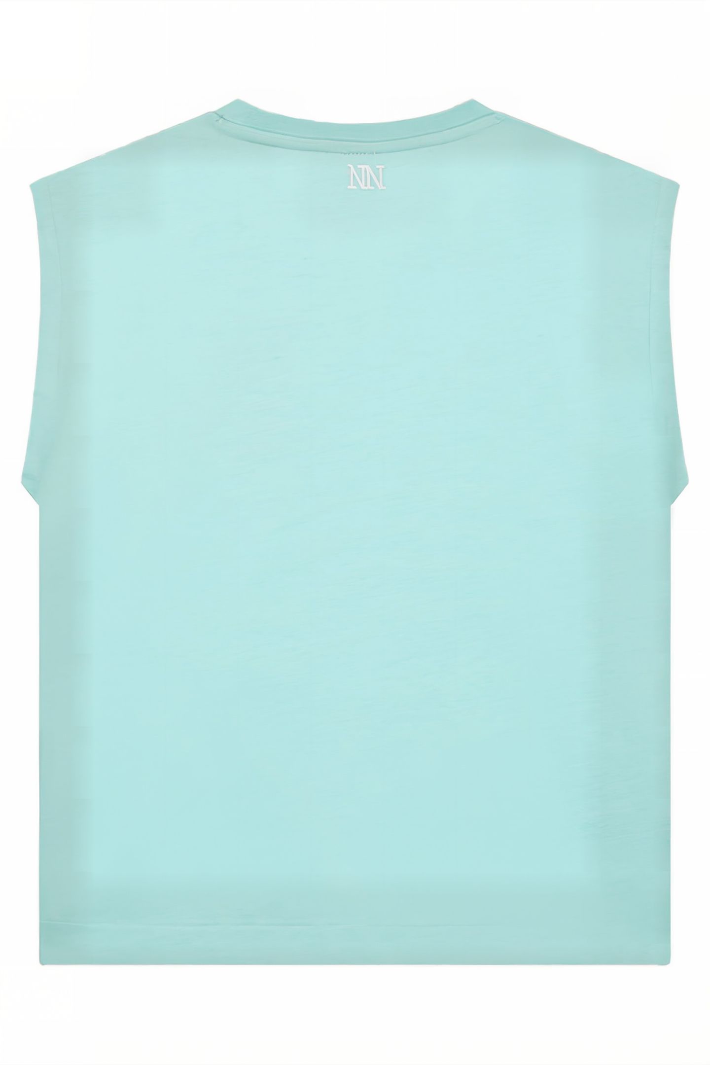 PLEAT T-SHIRT OCEAN MINT 2