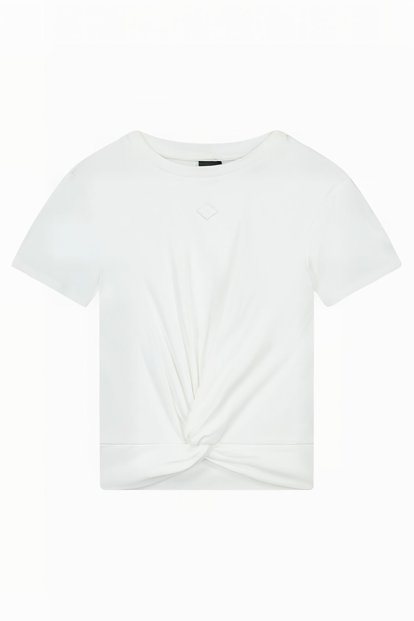 KNOT RIB T-SHIRT OFF WHITE 2