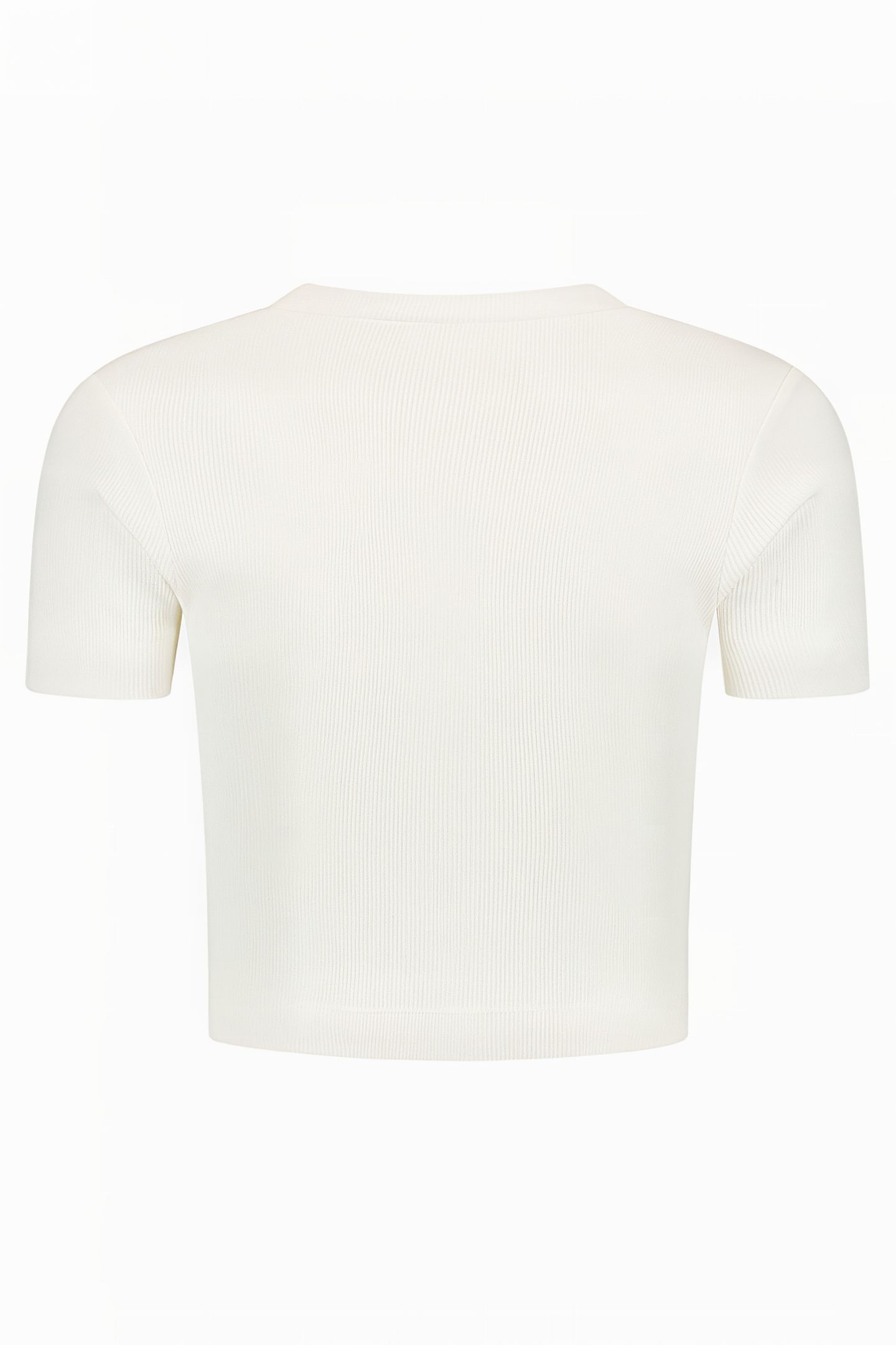 SAINT TROPEZ RIB TOP STAR WHITE 3