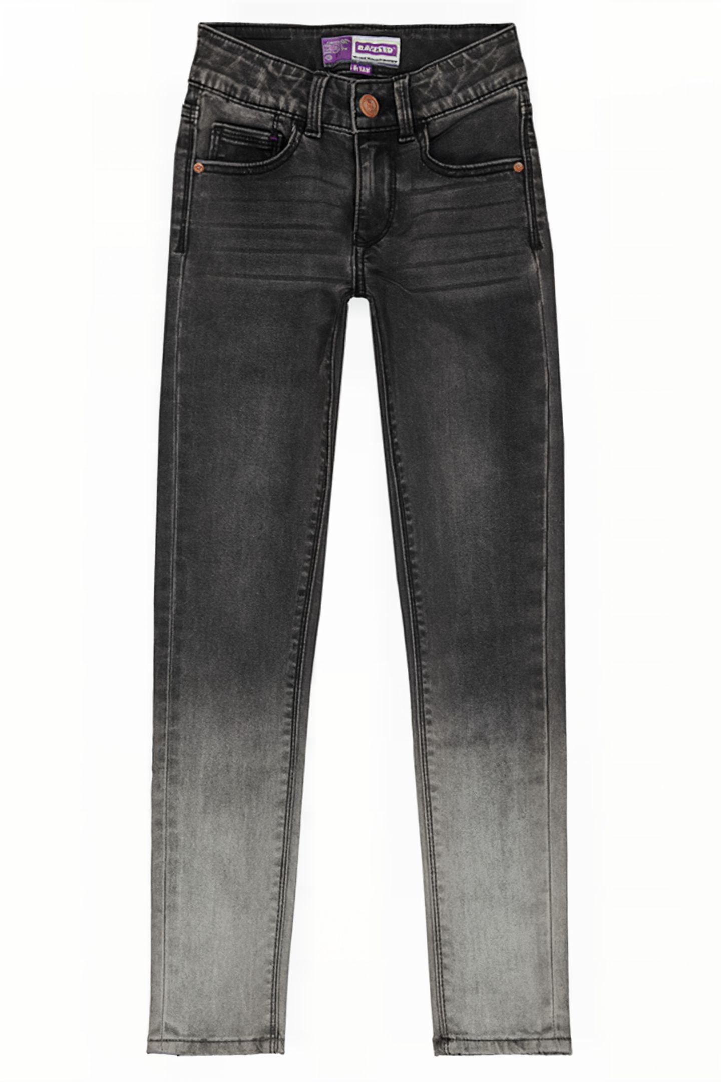 GIRLS CHELSEA JEANS DARK GREY STONE 3
