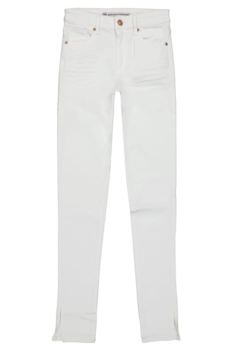 BLOSSOM SPLIT JEANS WHITE 3