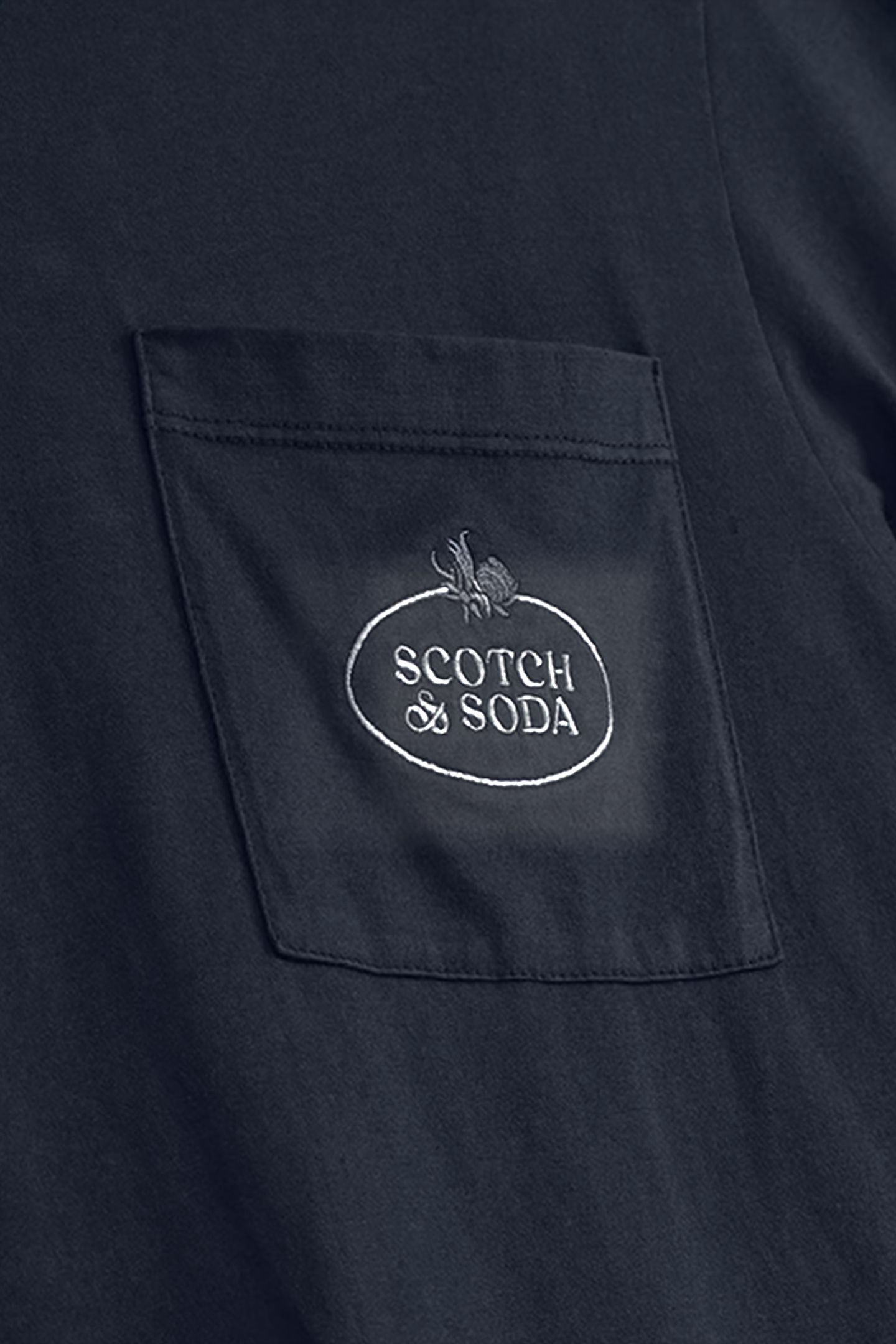 GARMENT DYED SS POCKET TEE DARK BLUE 3