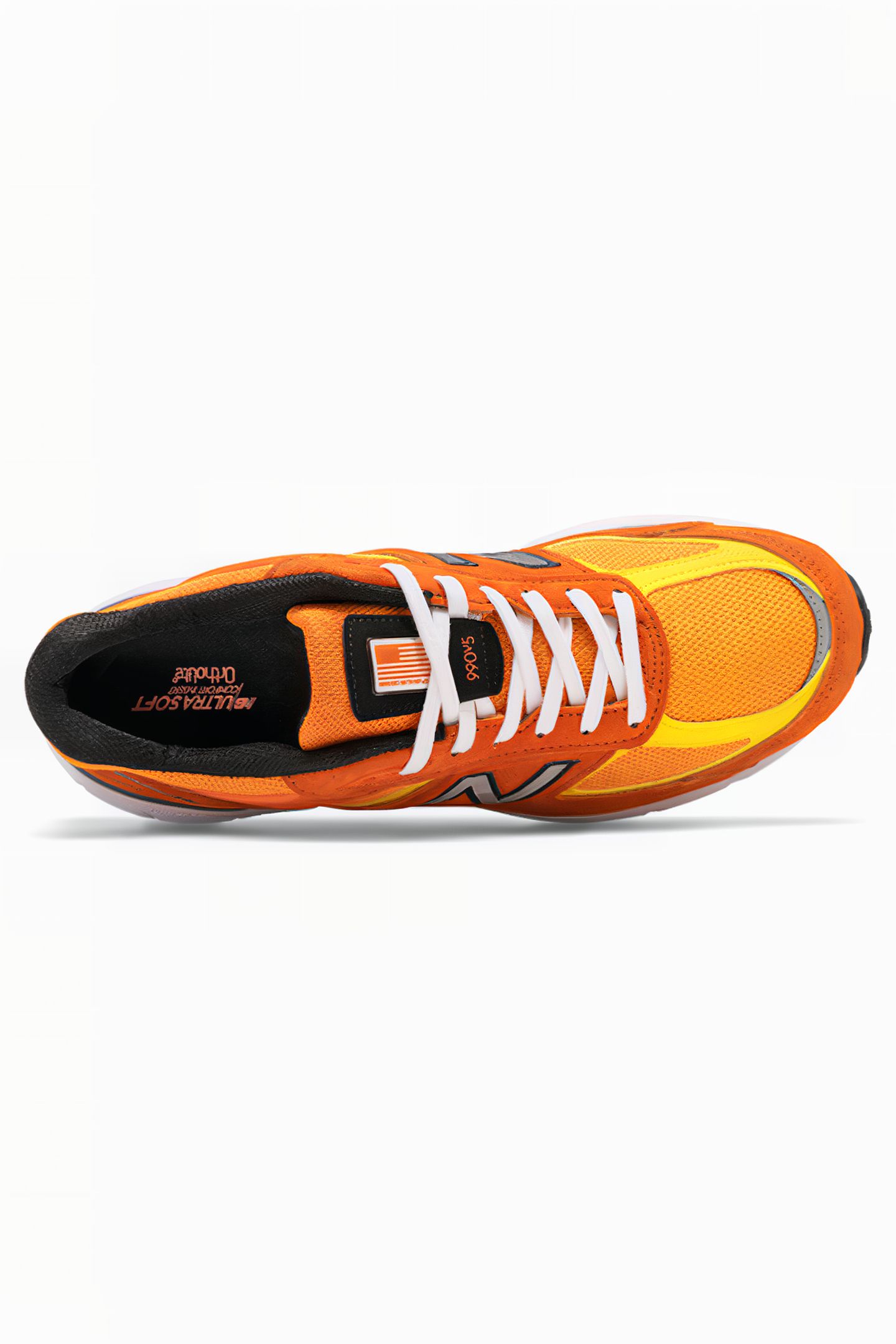 M990OH5 MADE IN USA SNEAKERS IN ORANGE 2