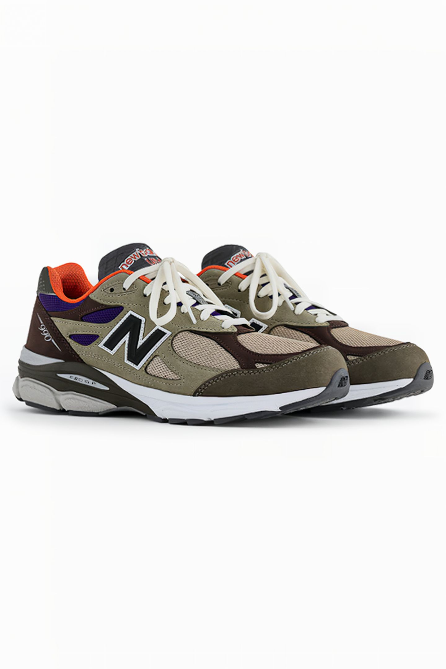 M990BT3 MADE IN USA  SNEAKERS IN BROWN / GREY 2