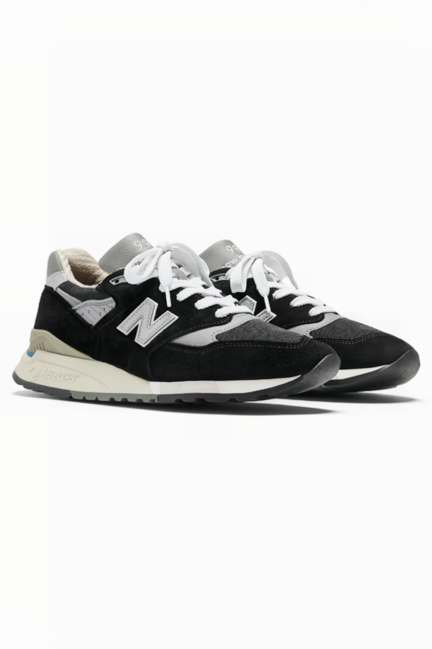 U998BL MADE IN USA  SNEAKERS IN BLACK 2