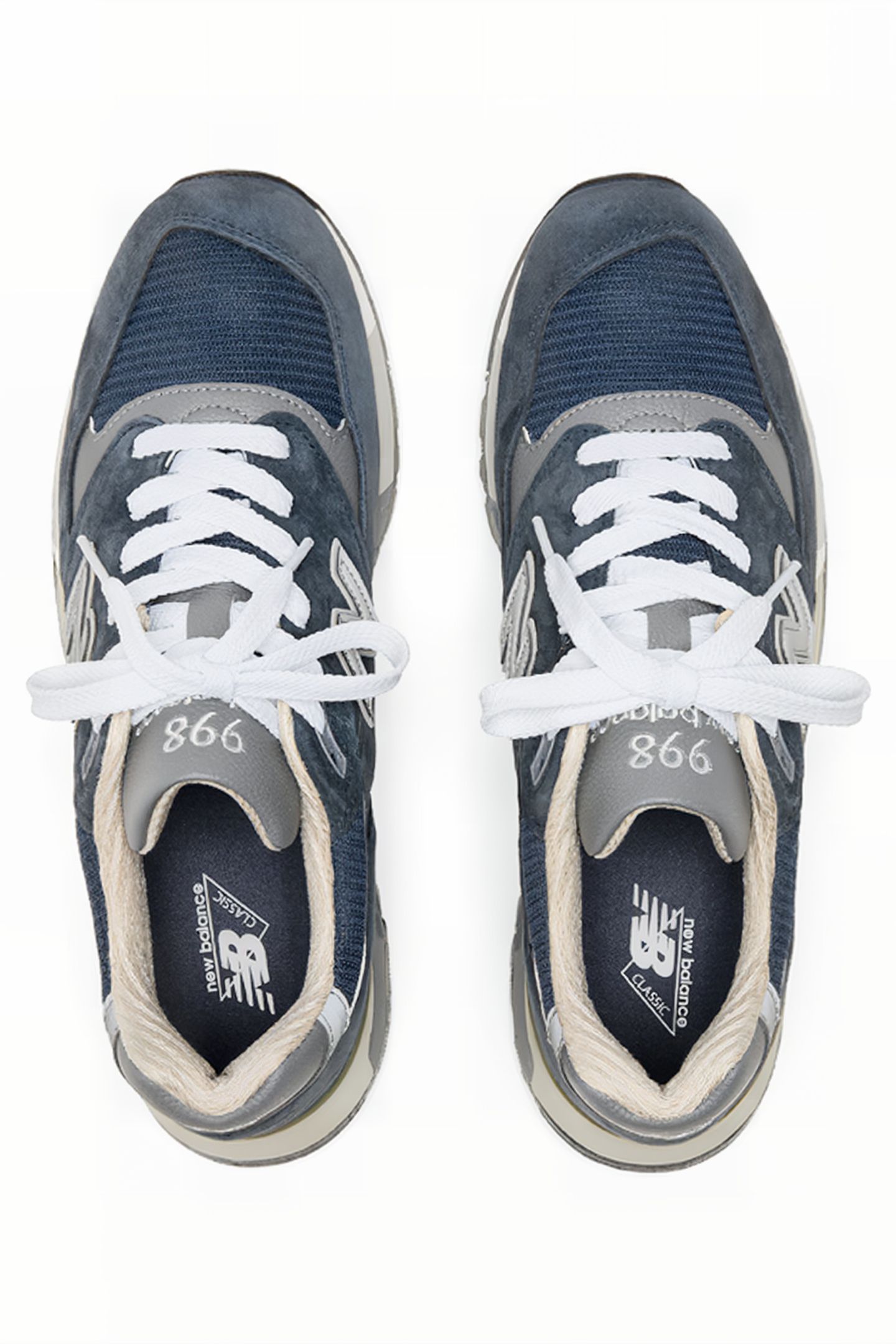 U998NV MADE IN USA SNEAKERS IN NAVY 2