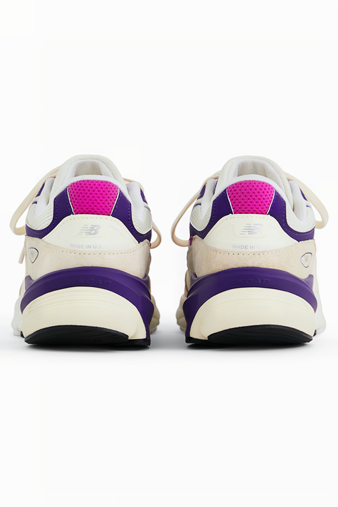 U990TD6 MADE IN USA SNEAKERS IN LIMESTONE 4