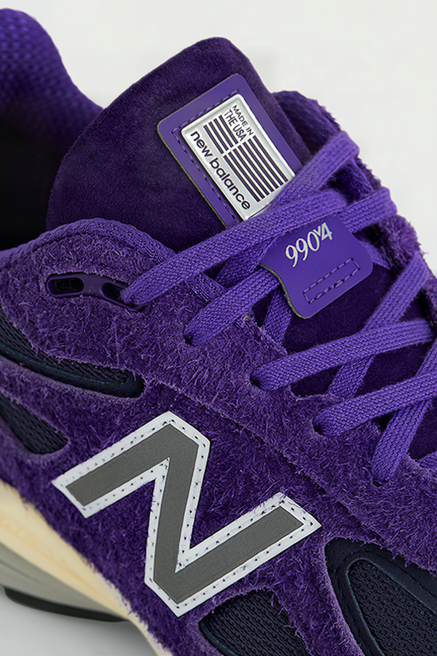 U990TB4 MADE IN USA SNEAKERS IN PLUM 7