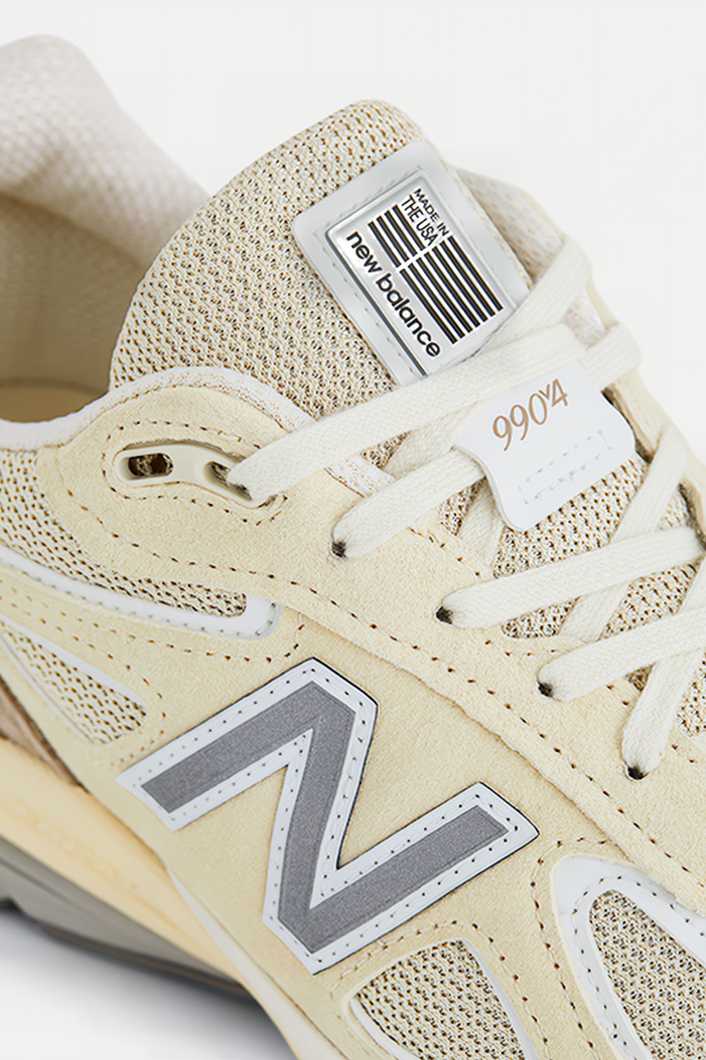 U990TE4 MADE IN USA  SNEAKERS IN LIMESTONE 7