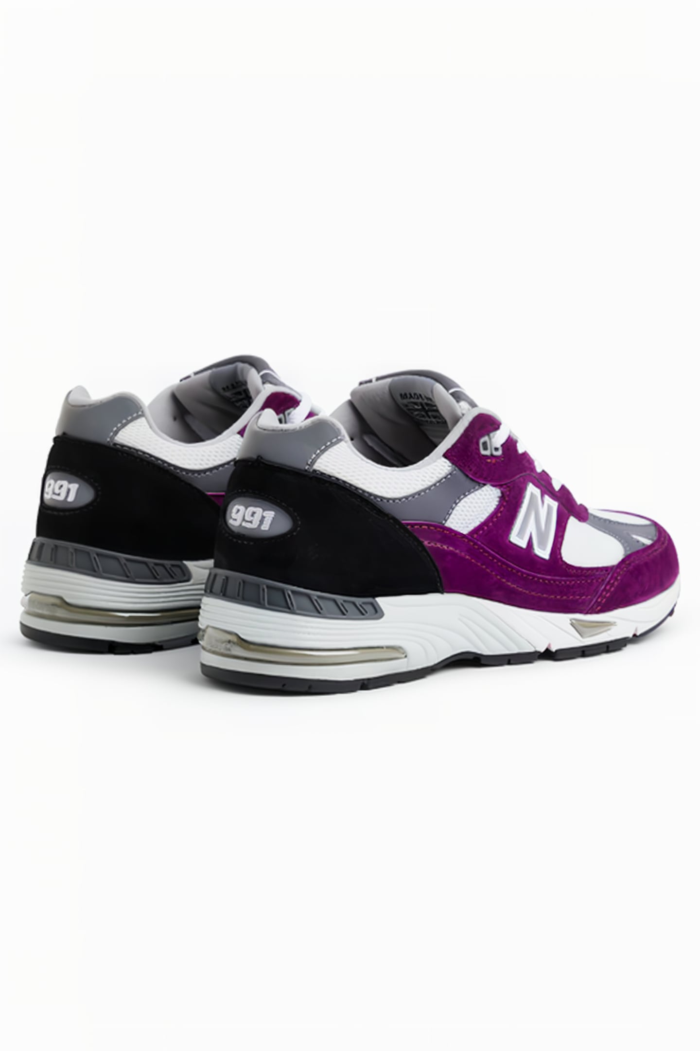 W991PUK MADE IN UK SNEAKERS IN GRAPE JUICE 8