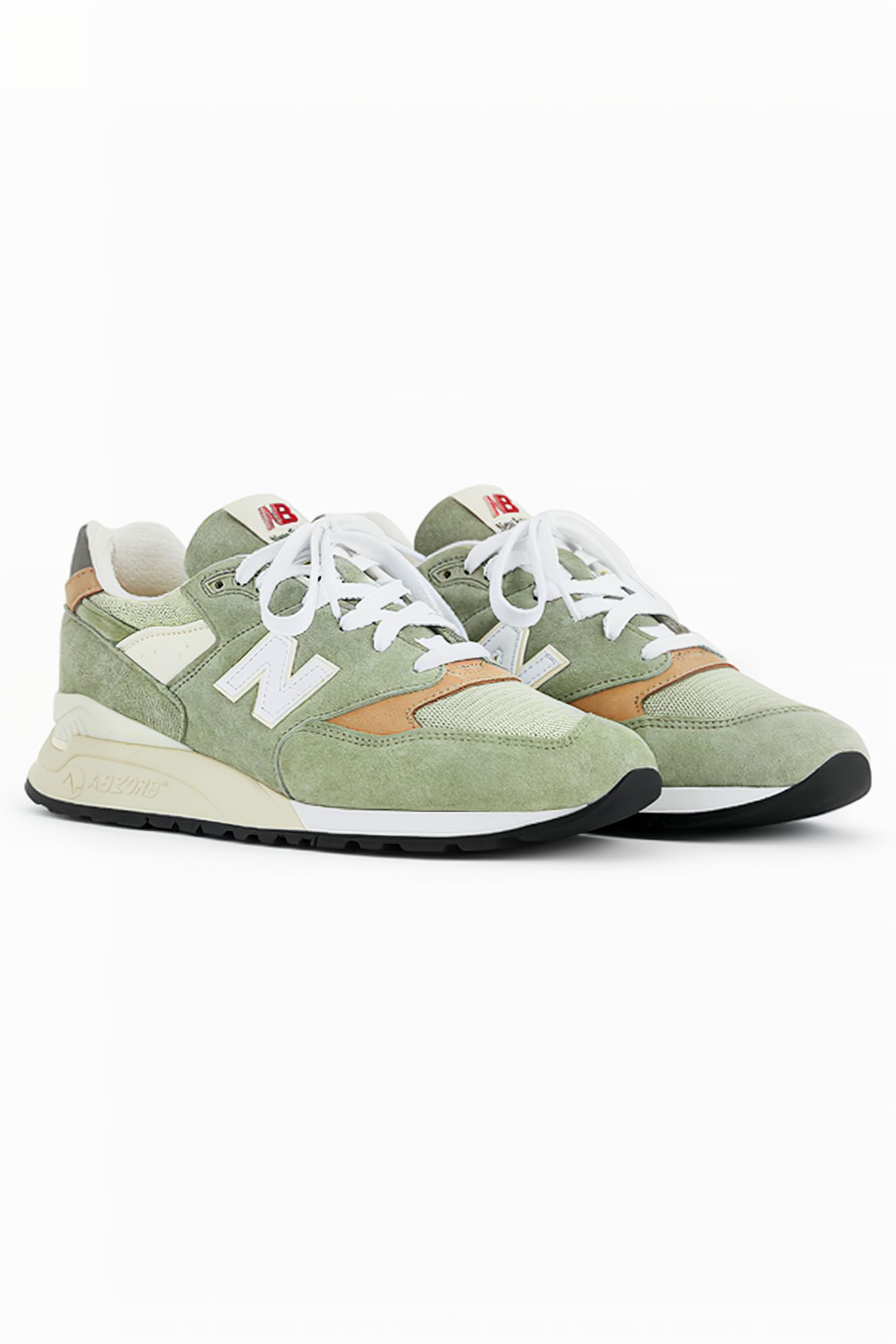 U998GT MADE IN USA SNEAKERS IN OLIVE 2