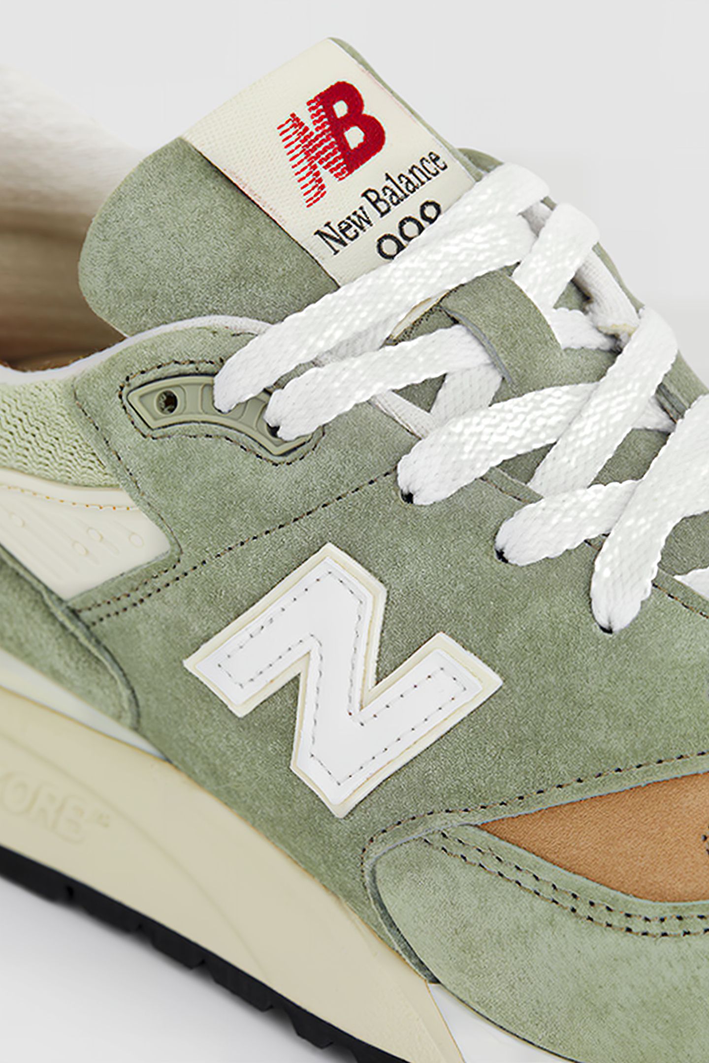 U998GT MADE IN USA SNEAKERS IN OLIVE 7