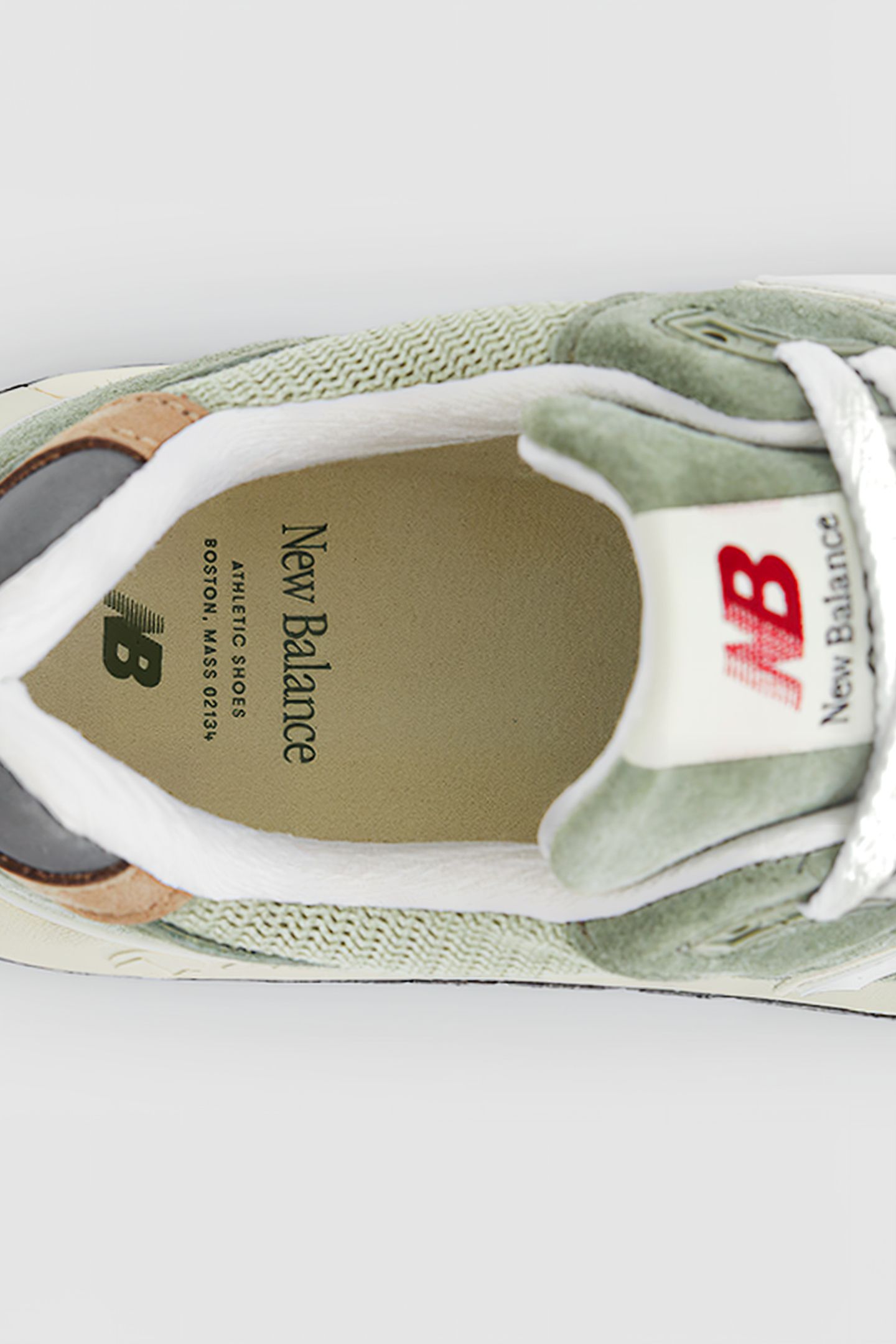 U998GT MADE IN USA SNEAKERS IN OLIVE 8