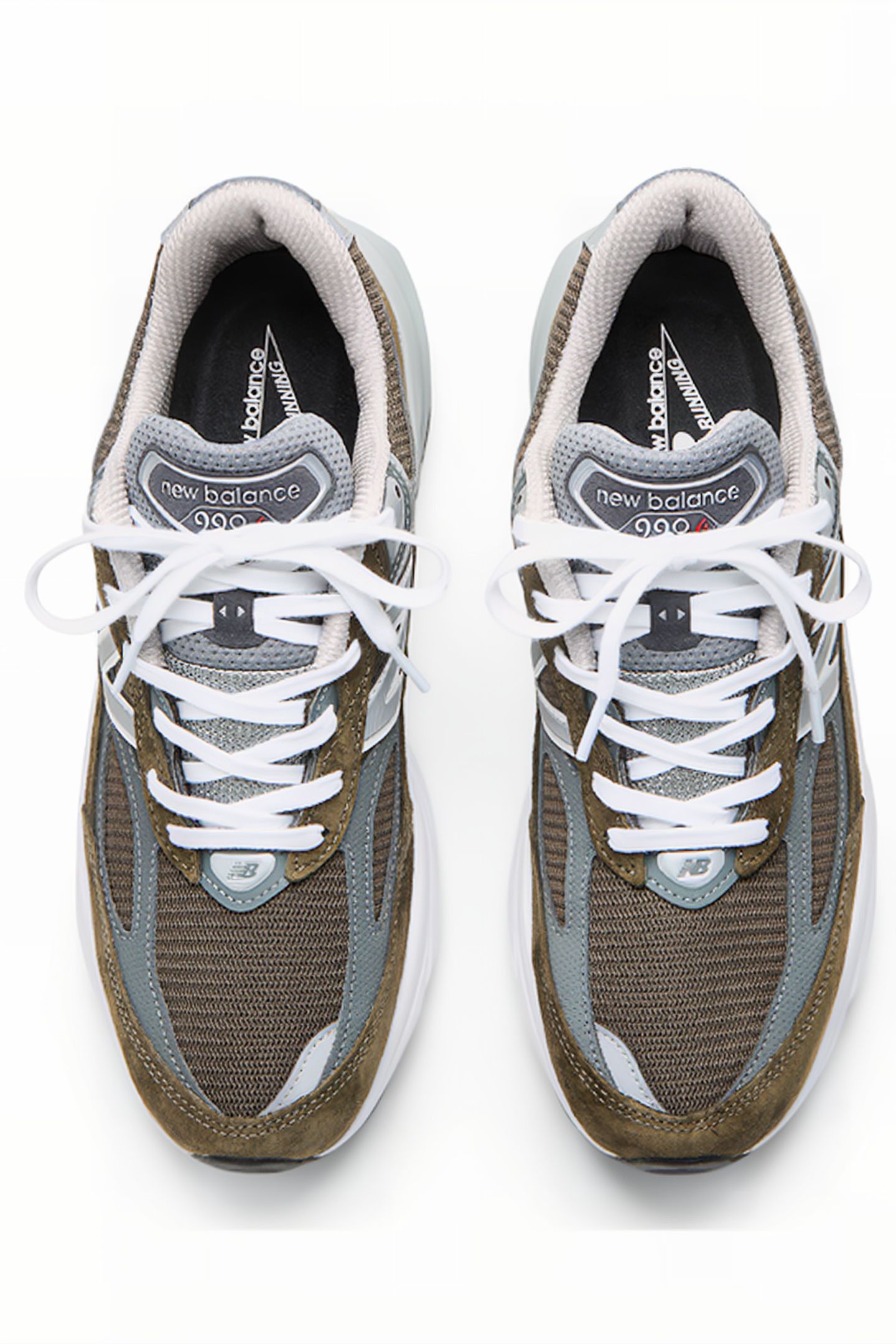 U990OG6 MADE IN USA SNEAKERS IN OLIVE 3