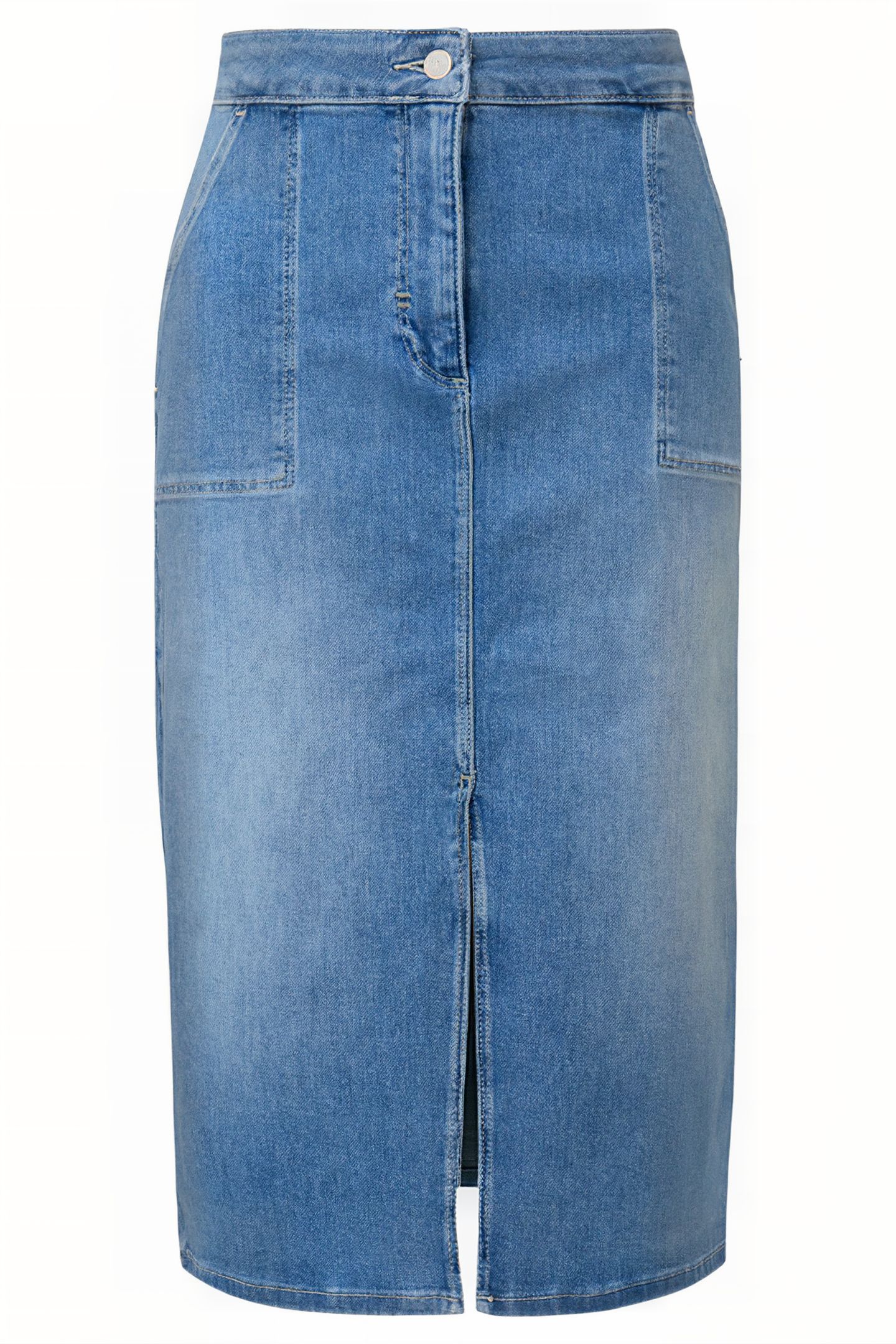 COMMA SKIRTS BLUE-DENIM 4