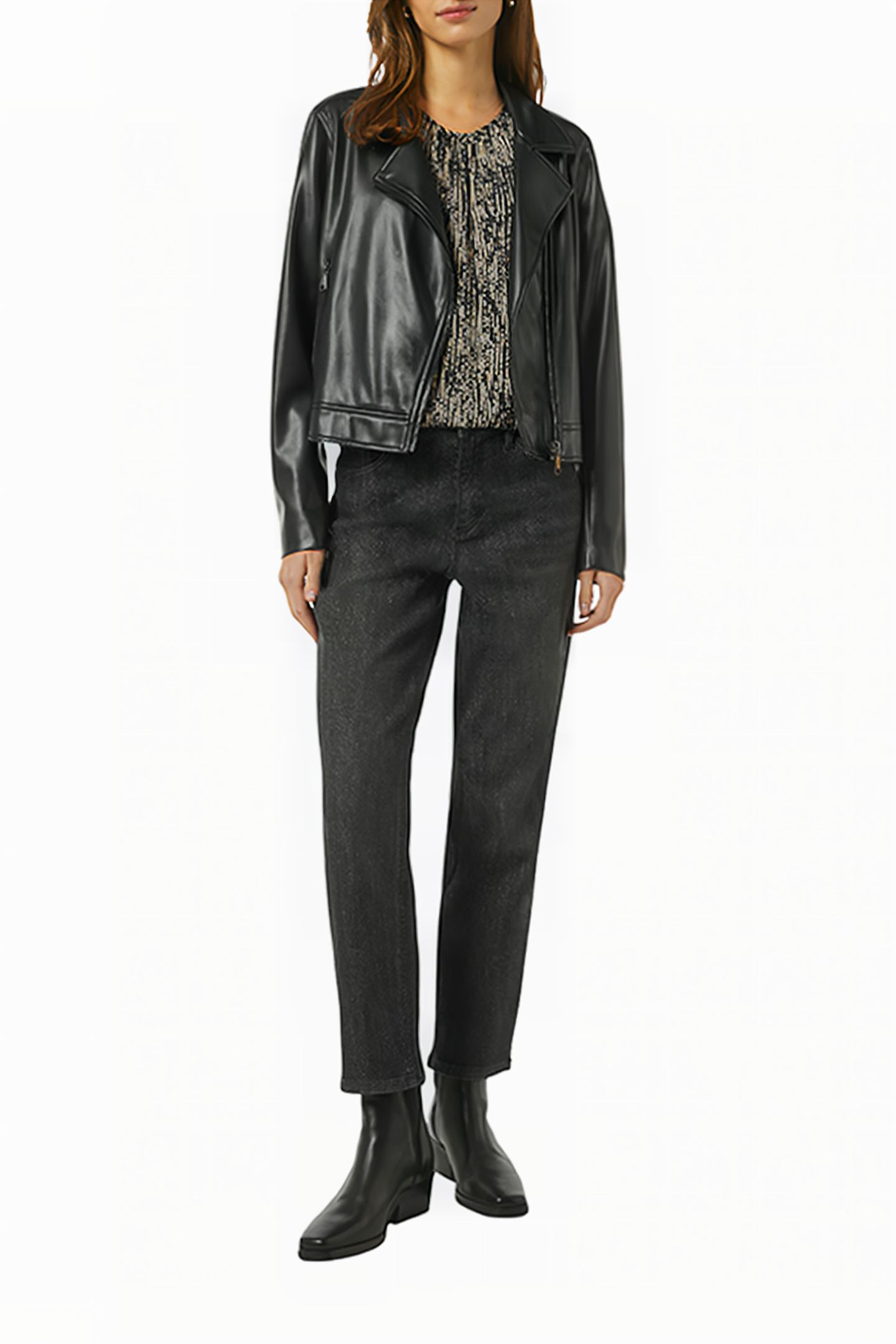COMMA BLOUSES BLACK 4