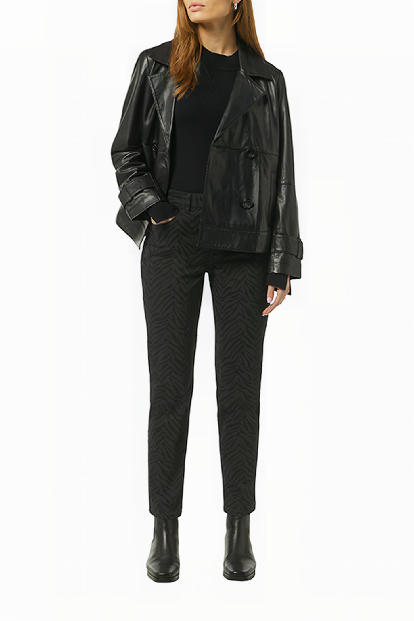 COMMA JEANS BLACK DENIM 2