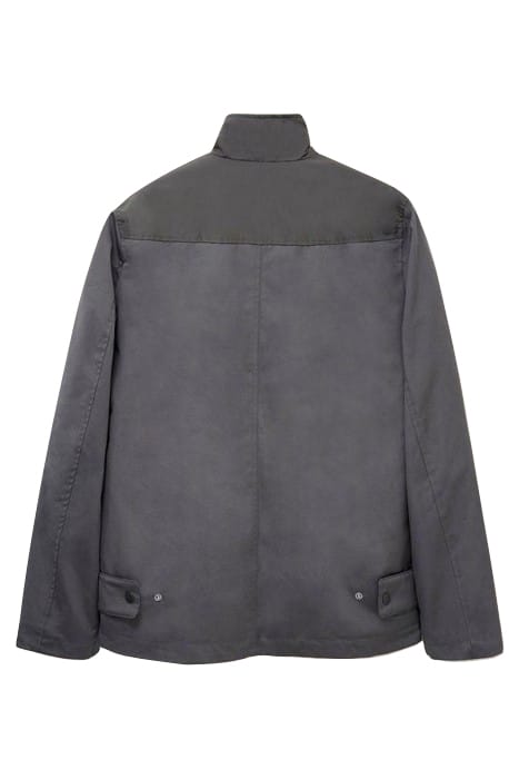 CORBY CANVAS JACKET DARK GREY 2