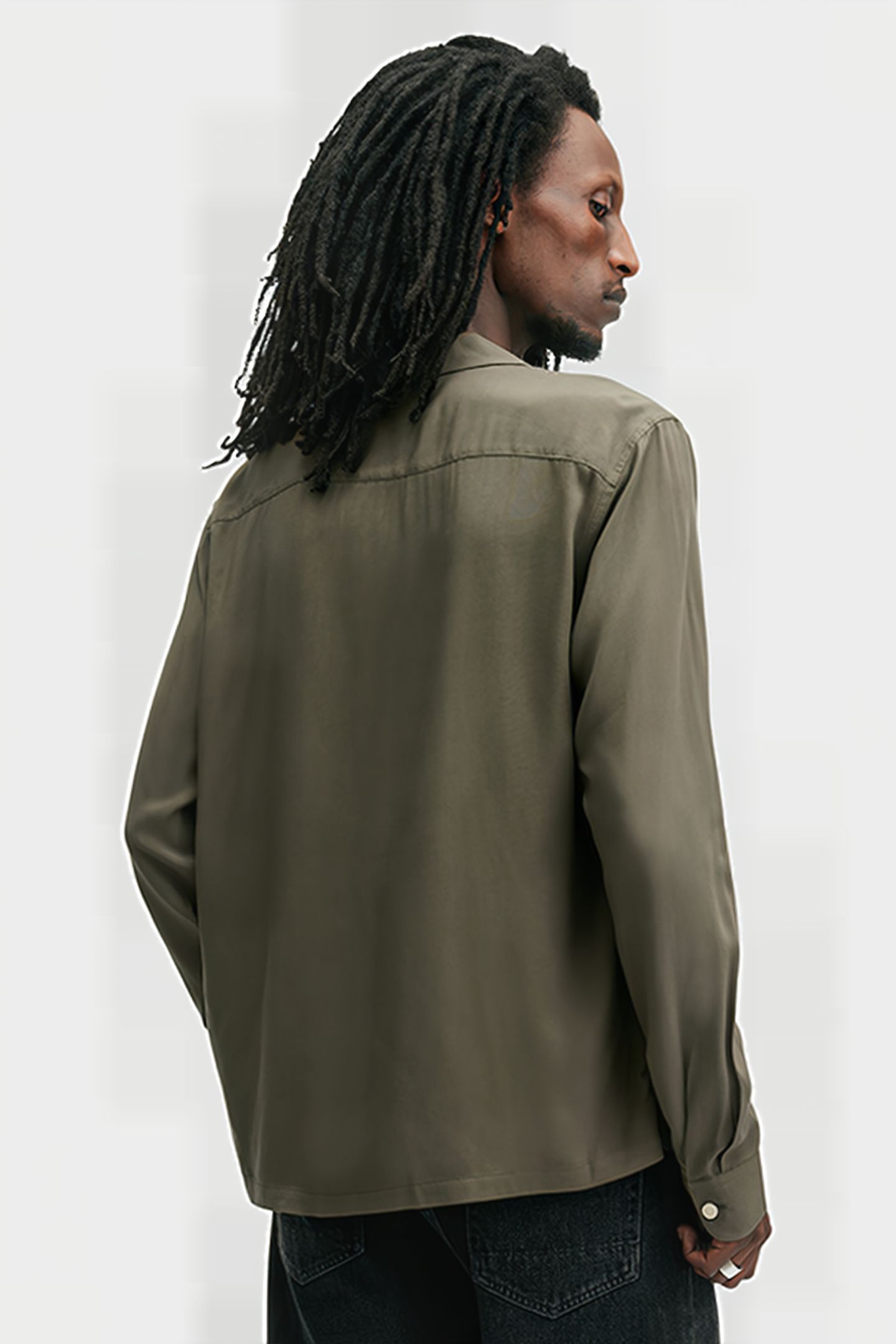 VENICE LS SHIRT CAGE BROWN 2